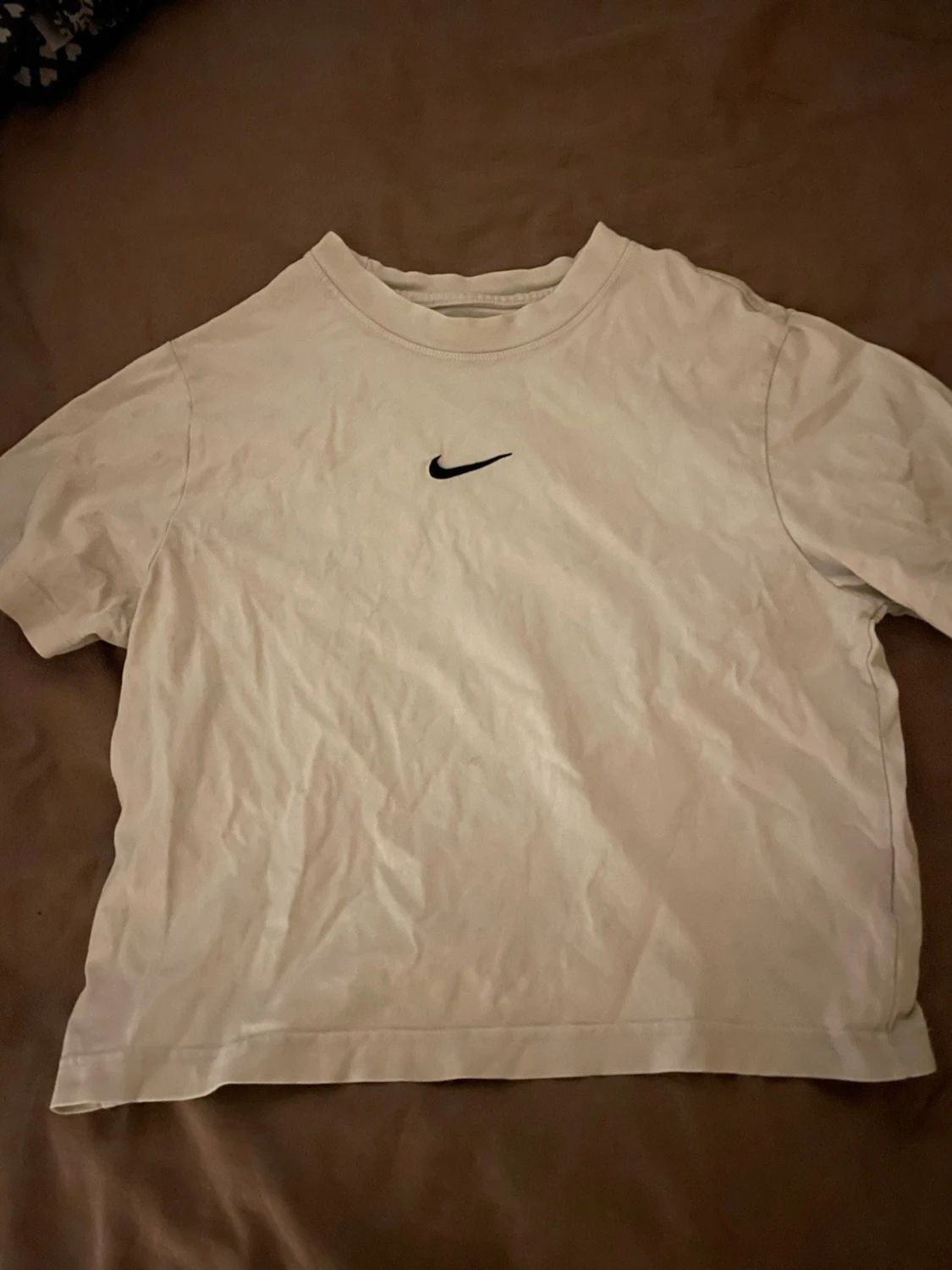 Vit Nike t-shirt med logga