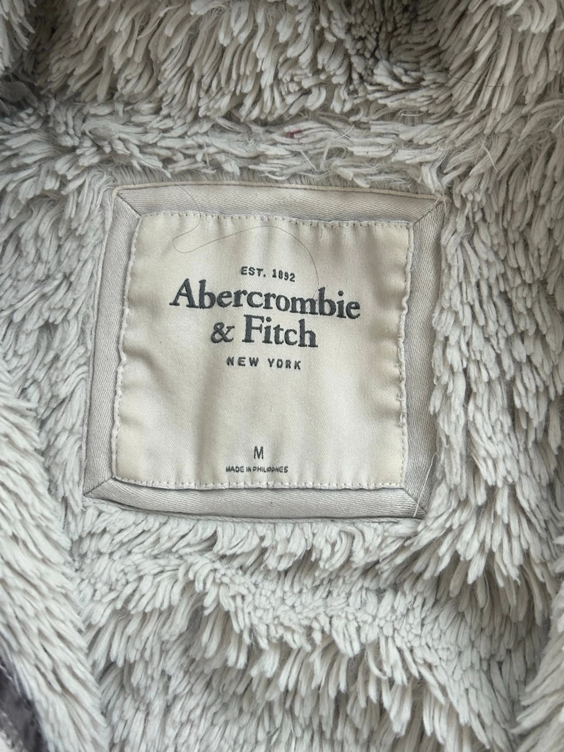 Abercrombie & fitch zip med foder  - 3