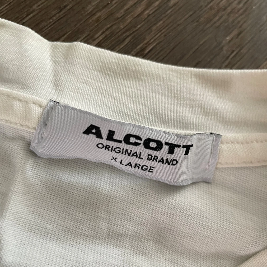 Graphic longsleeve vit - 2