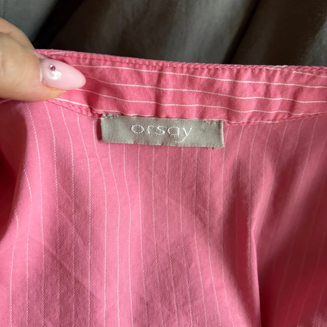 Rosa randig blus från Orsay - 3