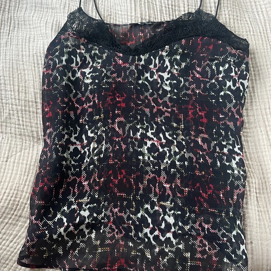 Leopardmönstrad topp  - 1