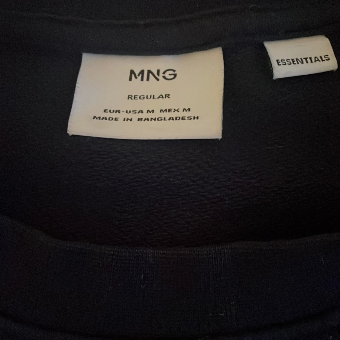 Mörkblå MANGO sweatshirt  - 1