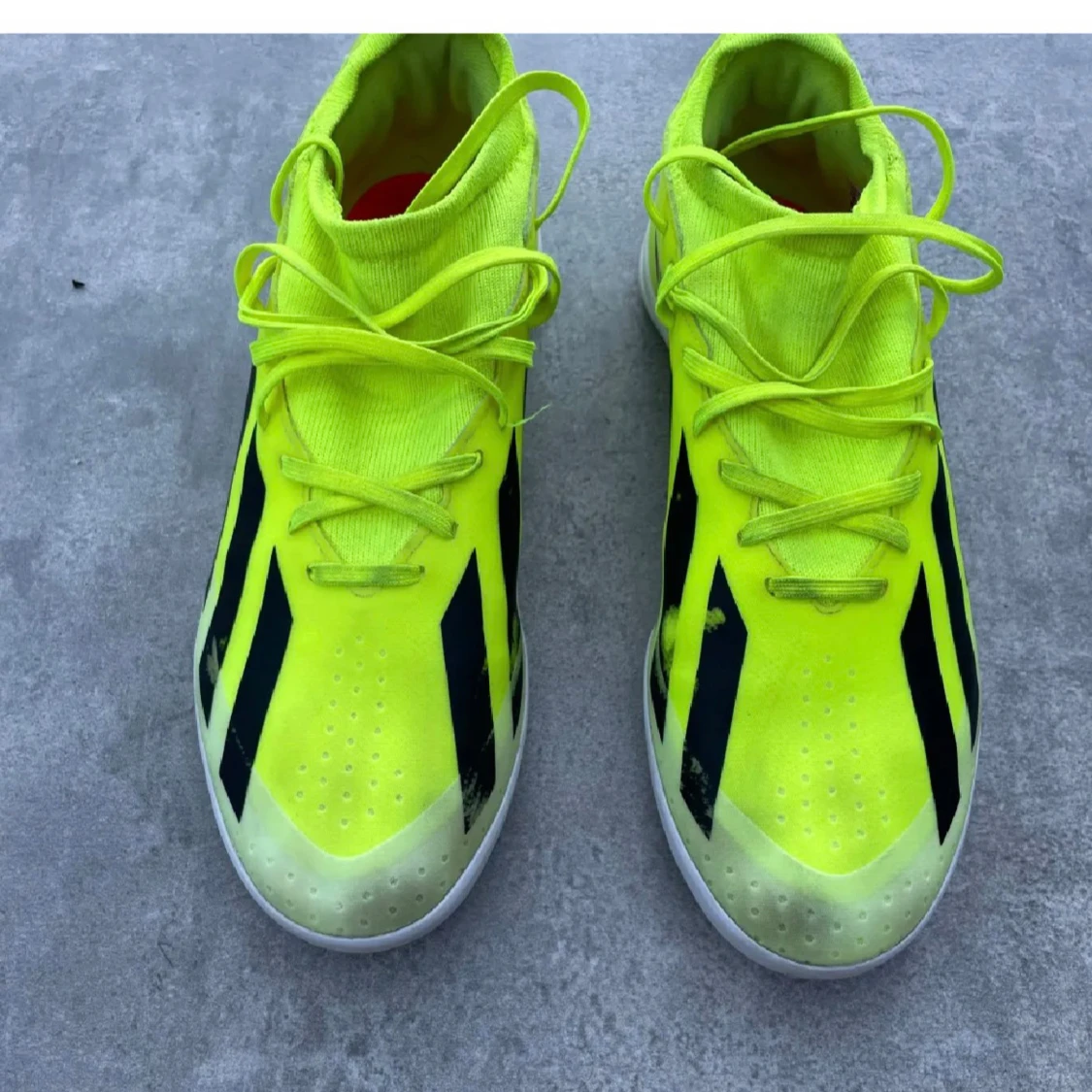 Adidas Crazyfast gula fotbollsskor