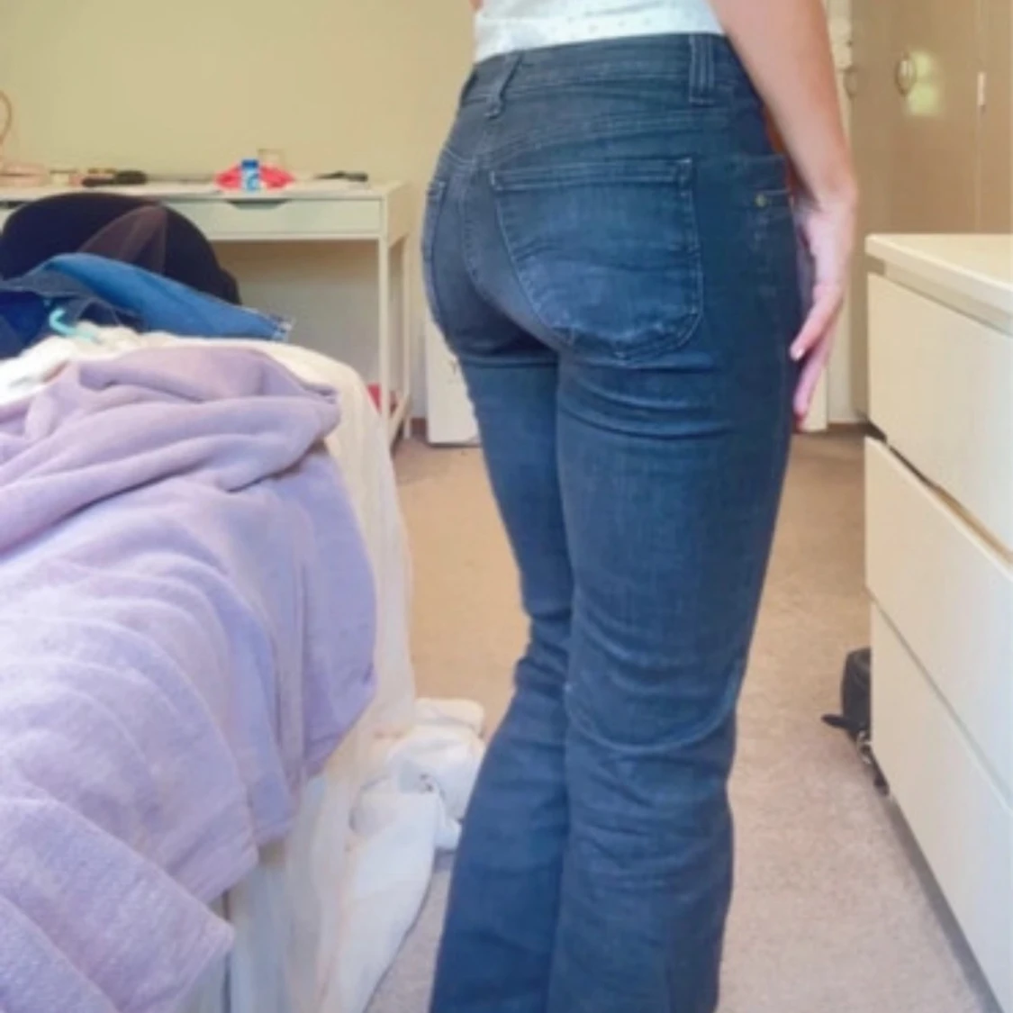 Lee jeans lågmidjade bootcut straight - 1