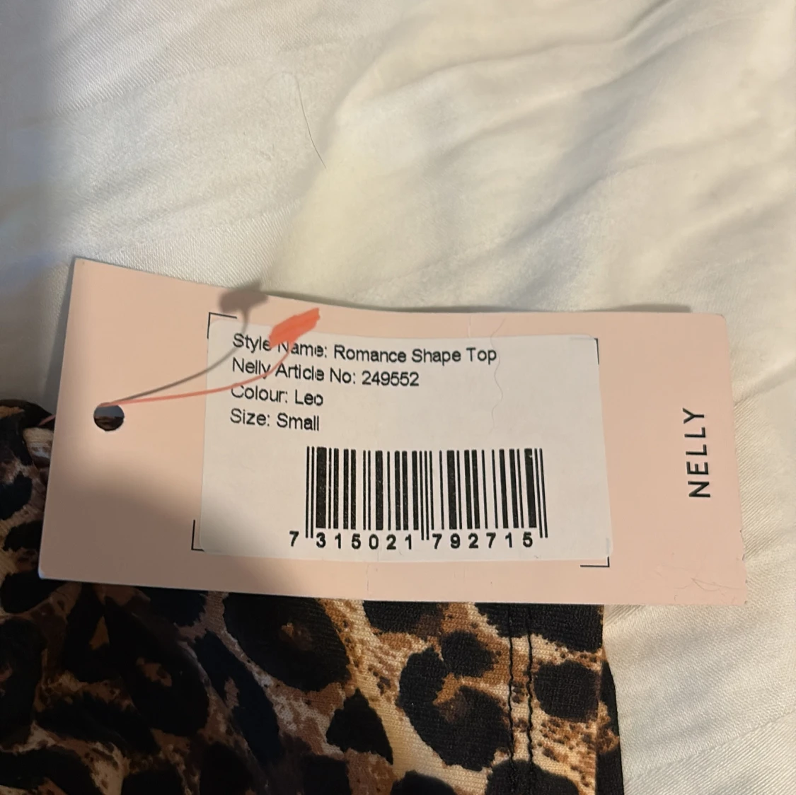 Leopardmönstrad topp från Nelly - 2