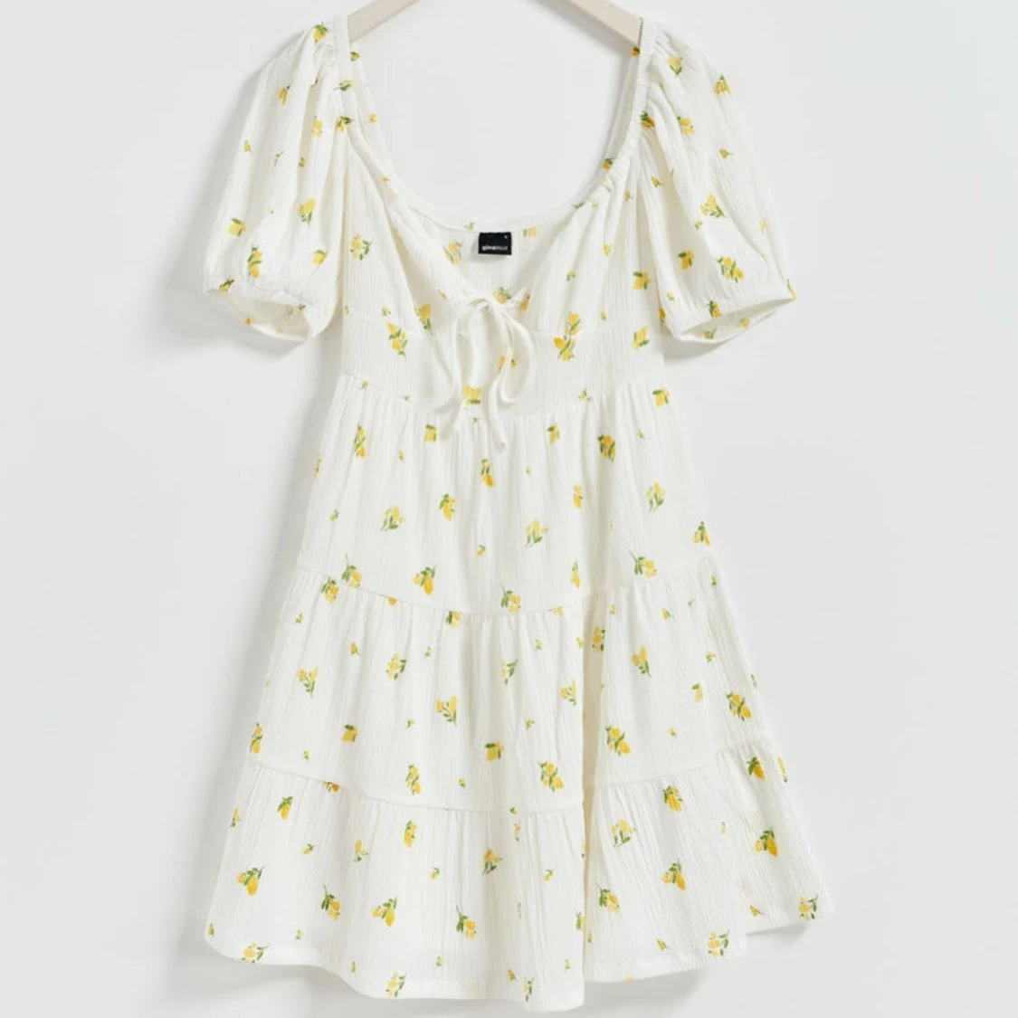 Puff sleeve mini dress  - 2