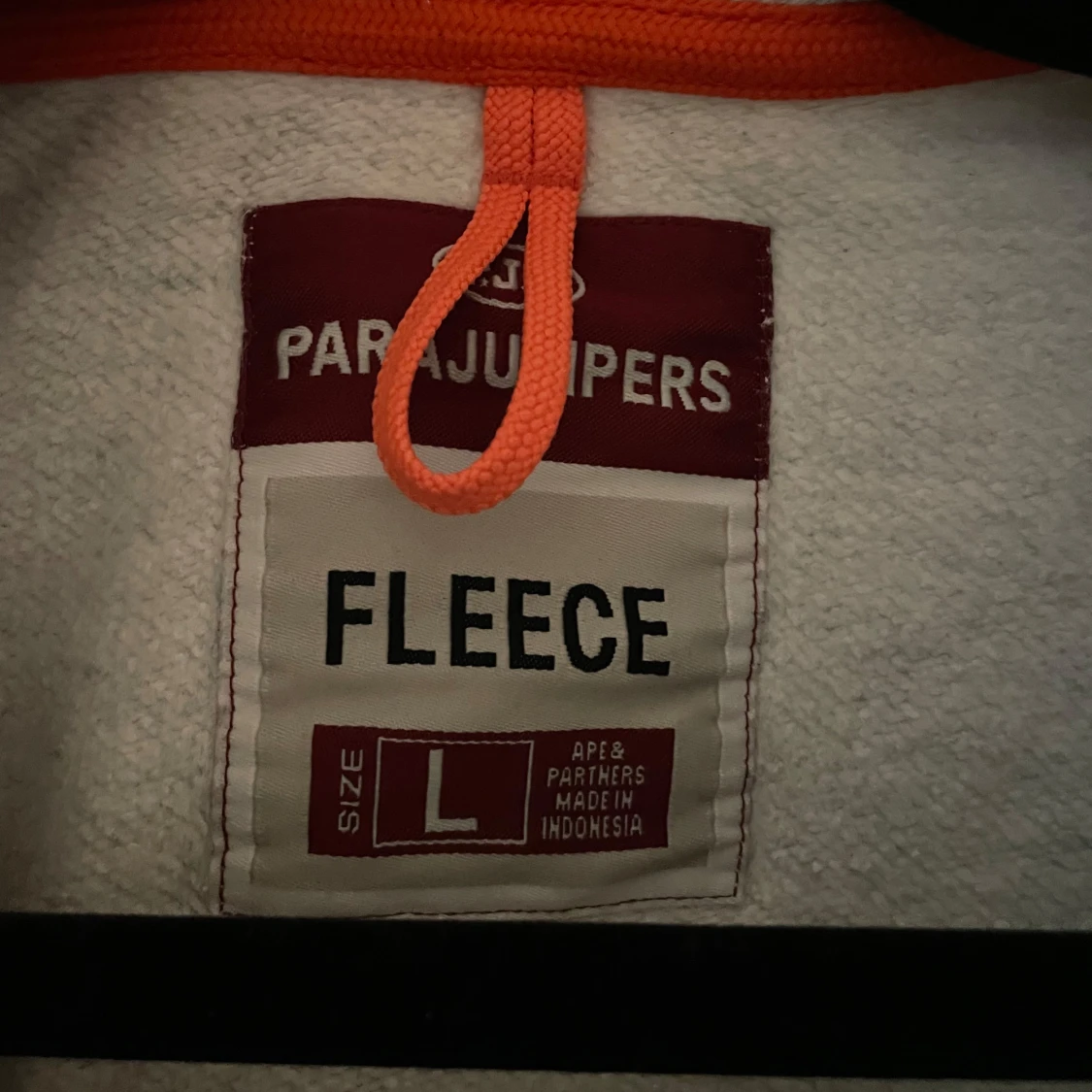 Ljusgrå fleece-tröja från Parajumpers - 2