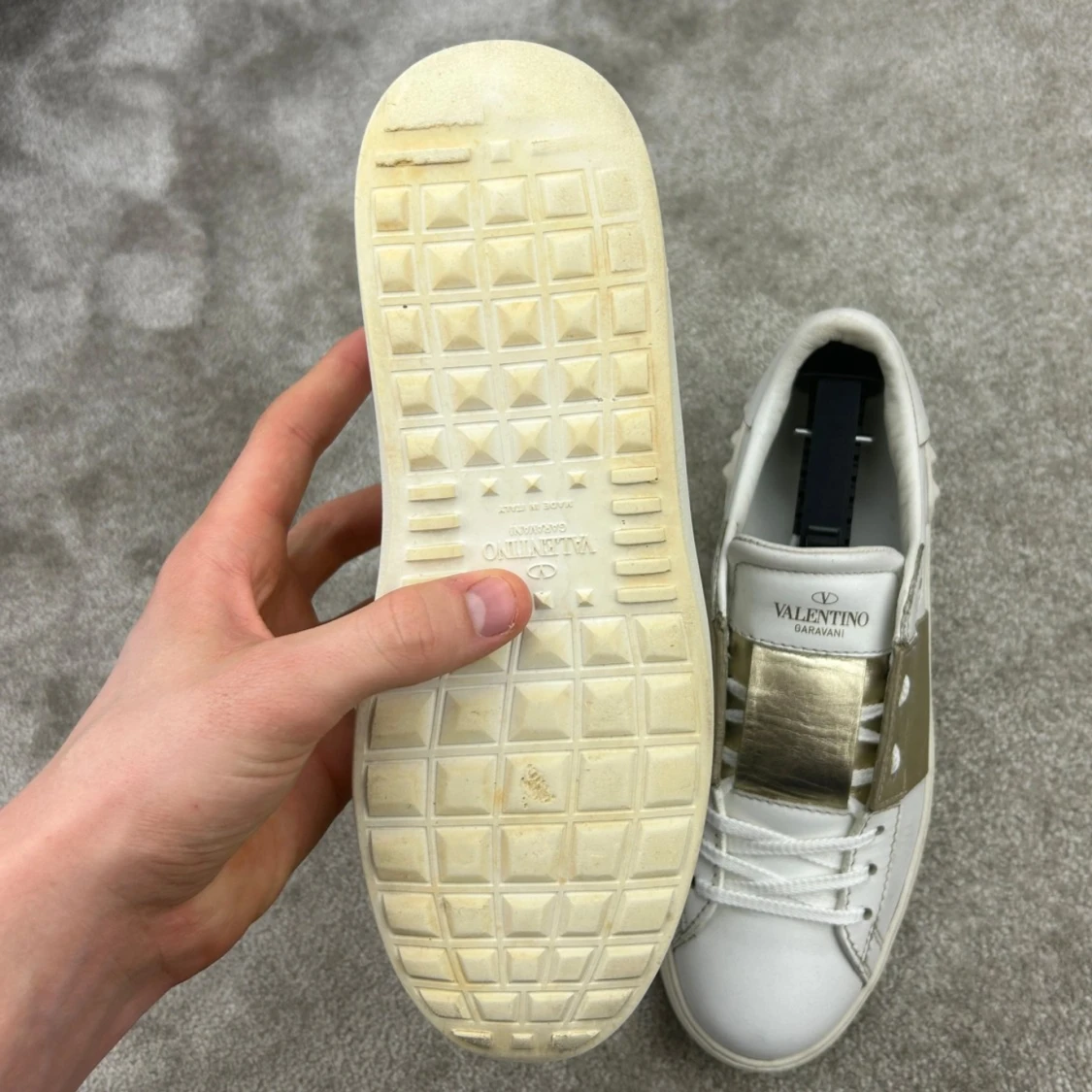 Valentino open guldiga - 3