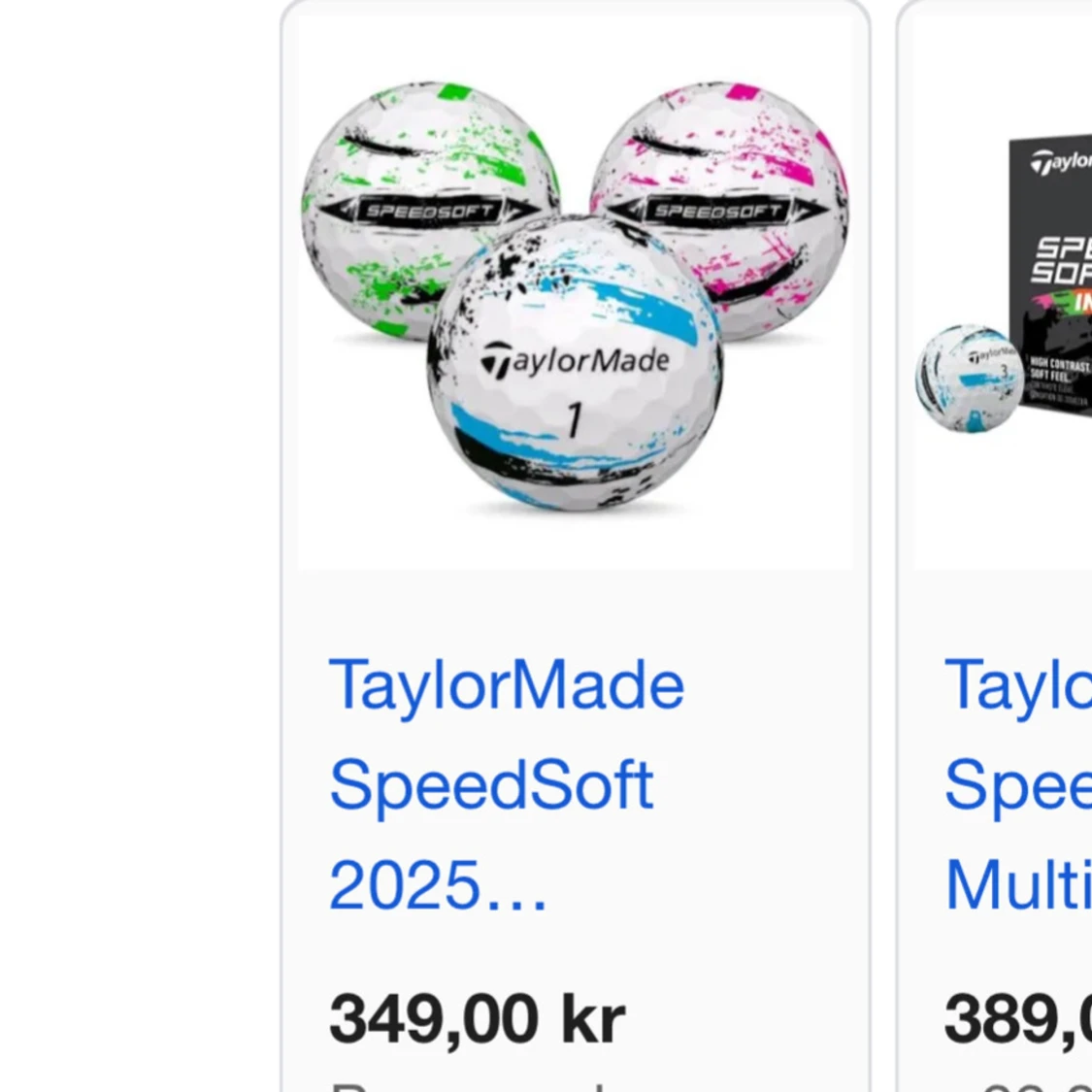 Golfbollar taylormade speedsoft - 4