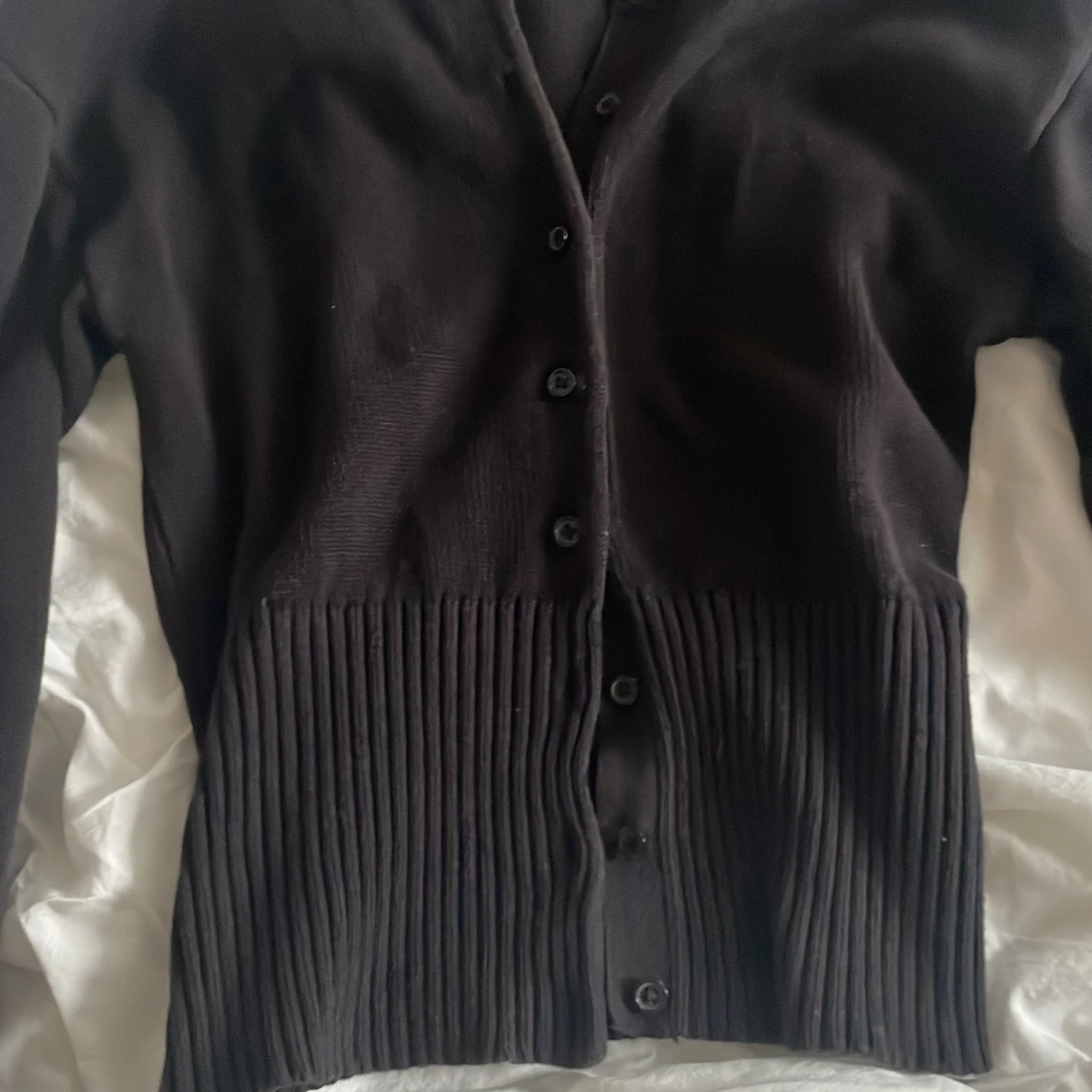 Kort svart kofta - 3