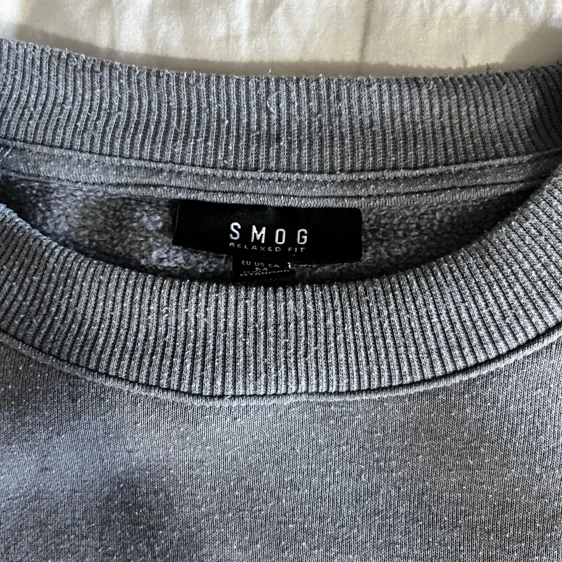 Ljusblå sweatshirt - 1