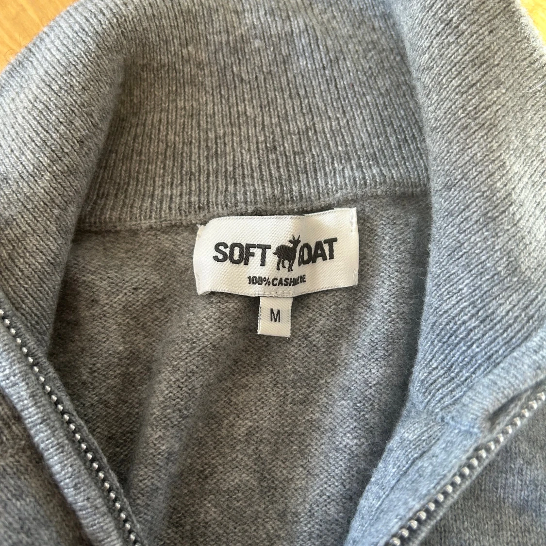 Grå kashmirkofta från Soft Goat - 1