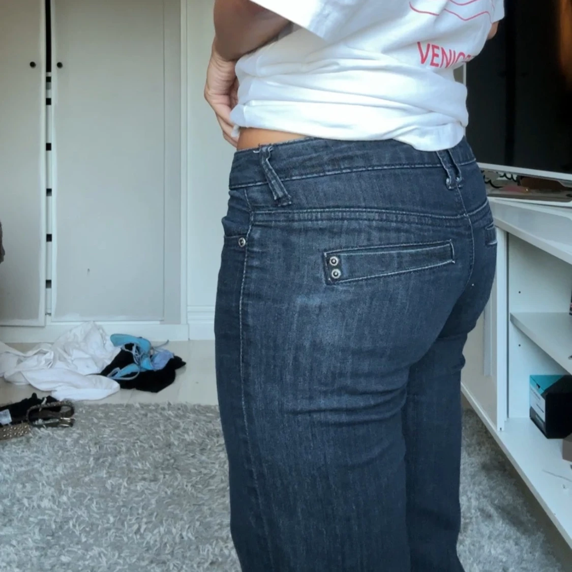 Lågmidjade jeans  - 2