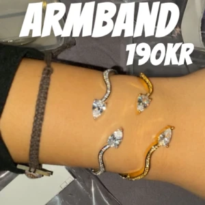 Glittriga armband med stenar - Frakt 22kr 