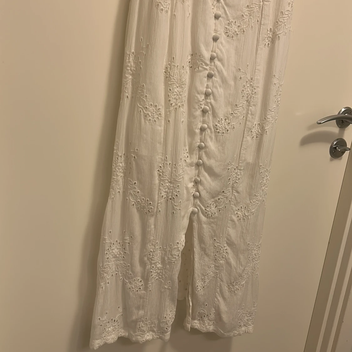 Supersöt vit långklänning - 1