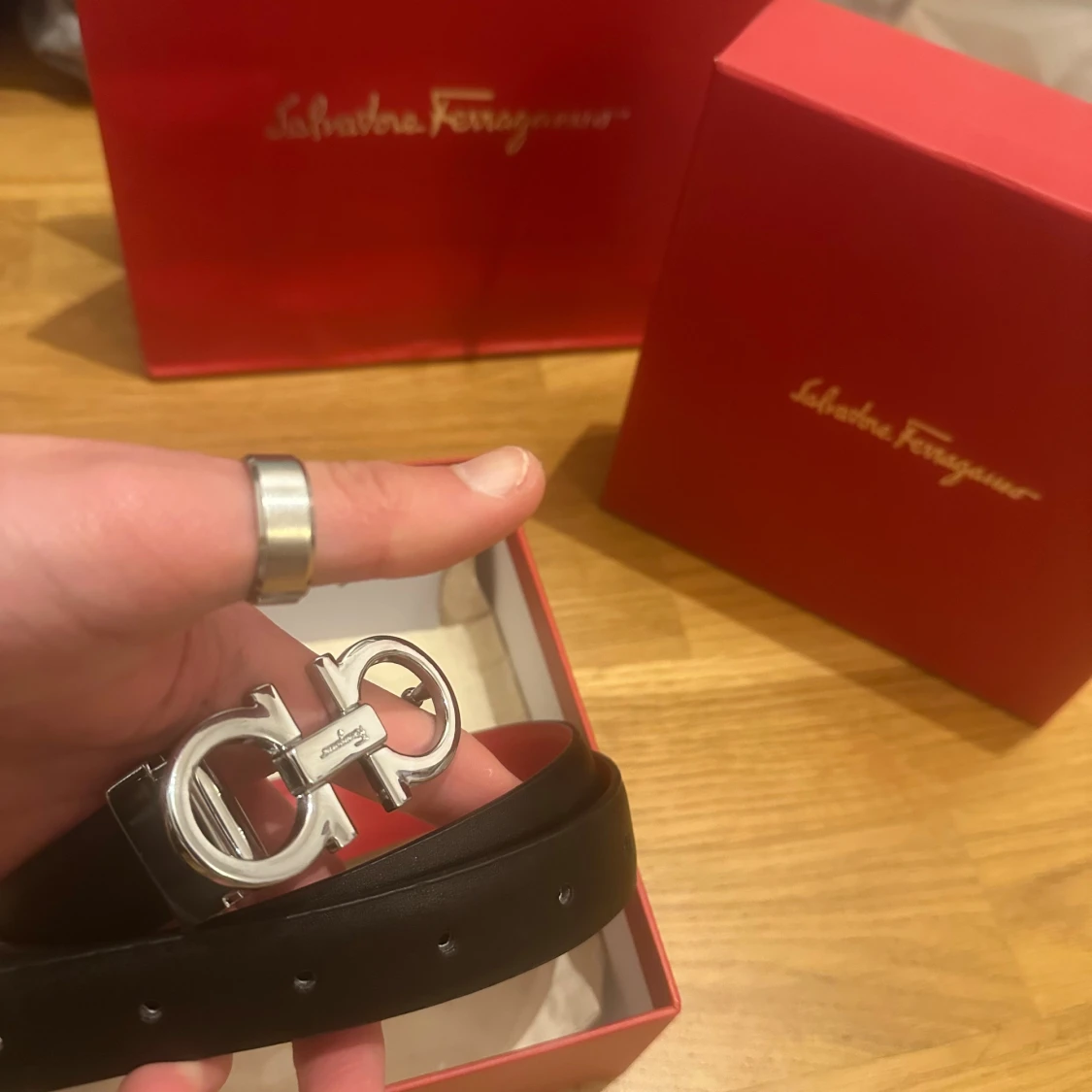 Ferragamo bälte - 4