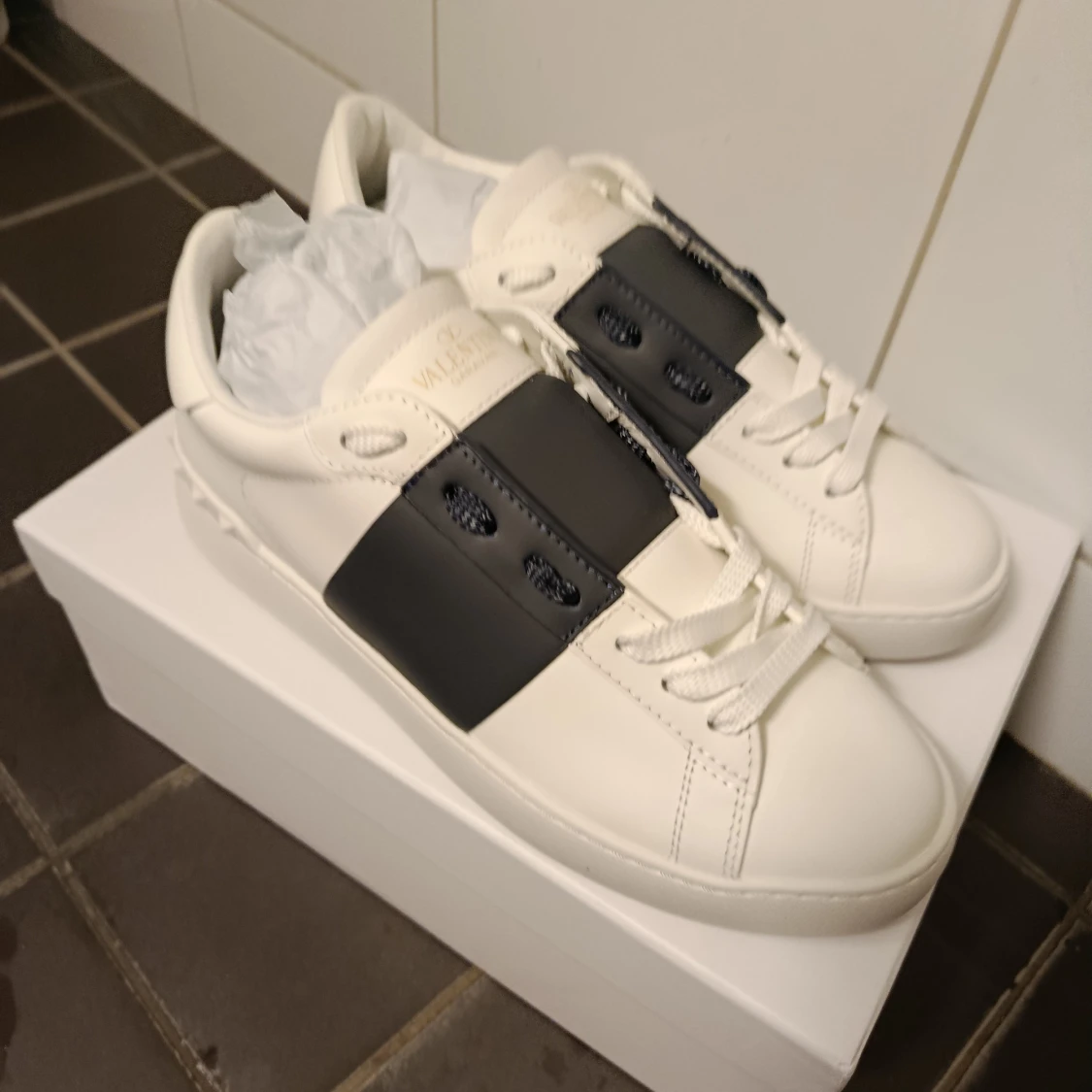 Valentino Garavani Open sneakers vit/blå - 1
