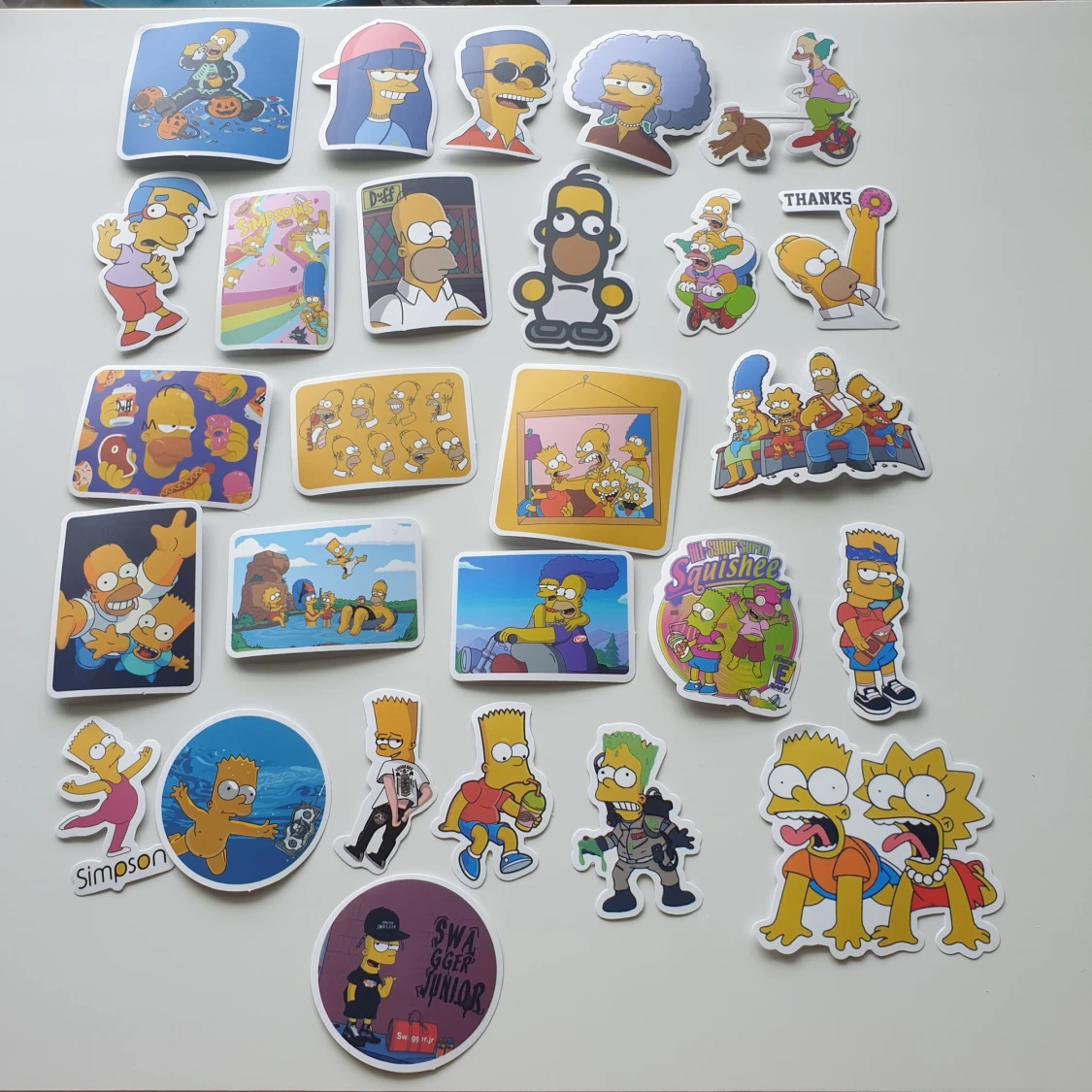 The Simpsons Klistermärken Set - 1