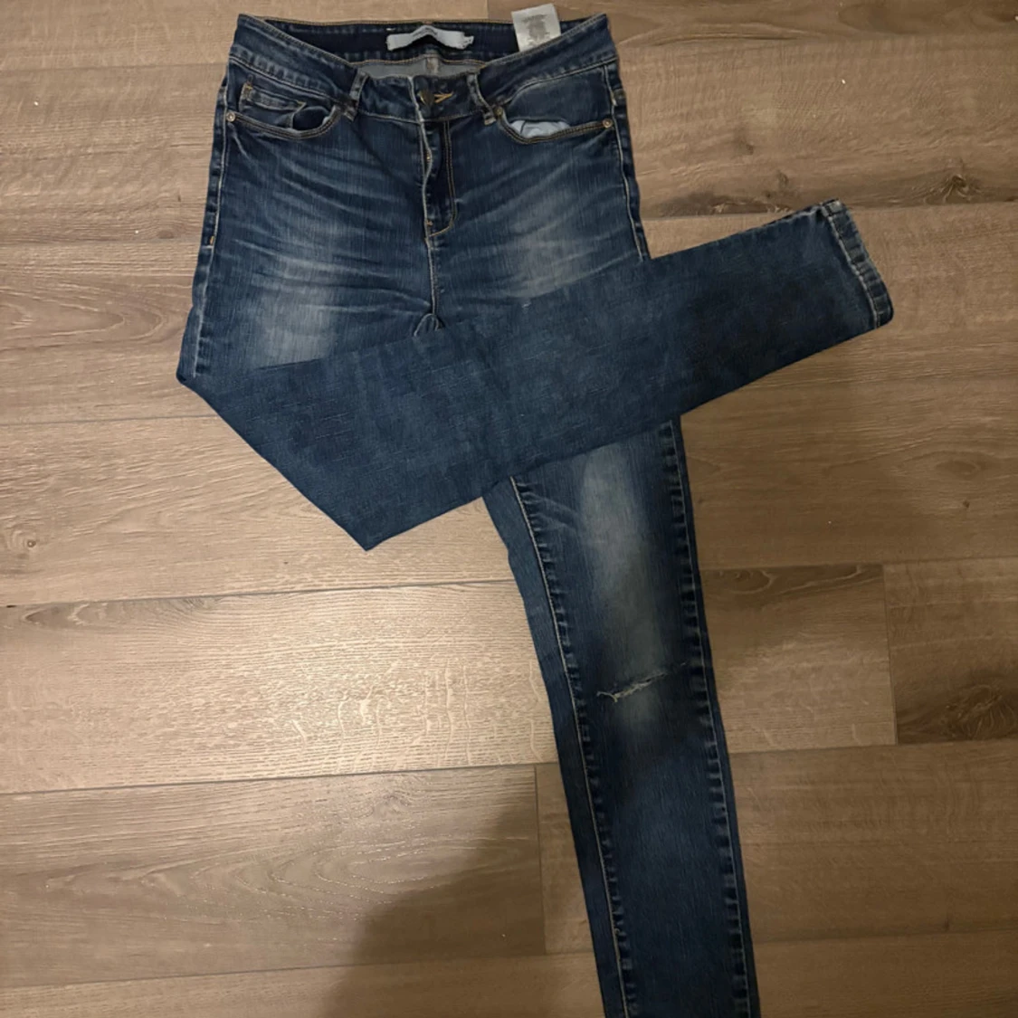 Blå raka jeans från Vero Moda - 1