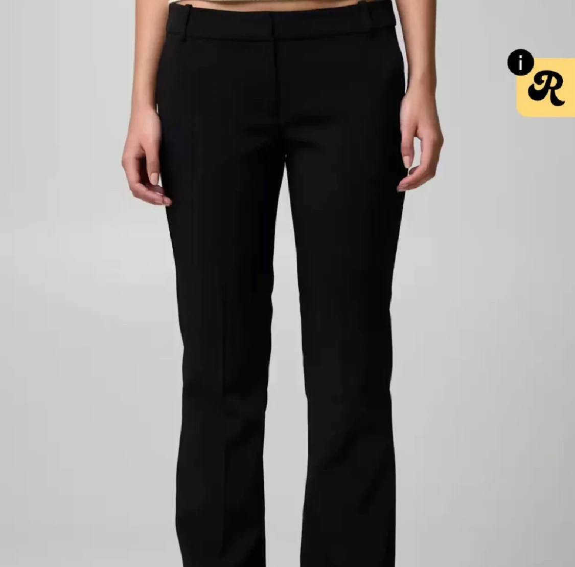 lågmidjade  kostymbyxor- Bik bok - 1