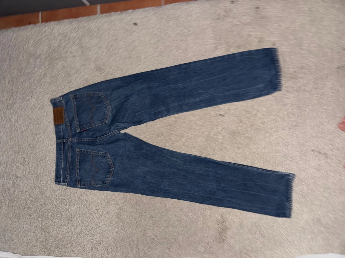 Levi's 551 blå jeans straight fit - 2