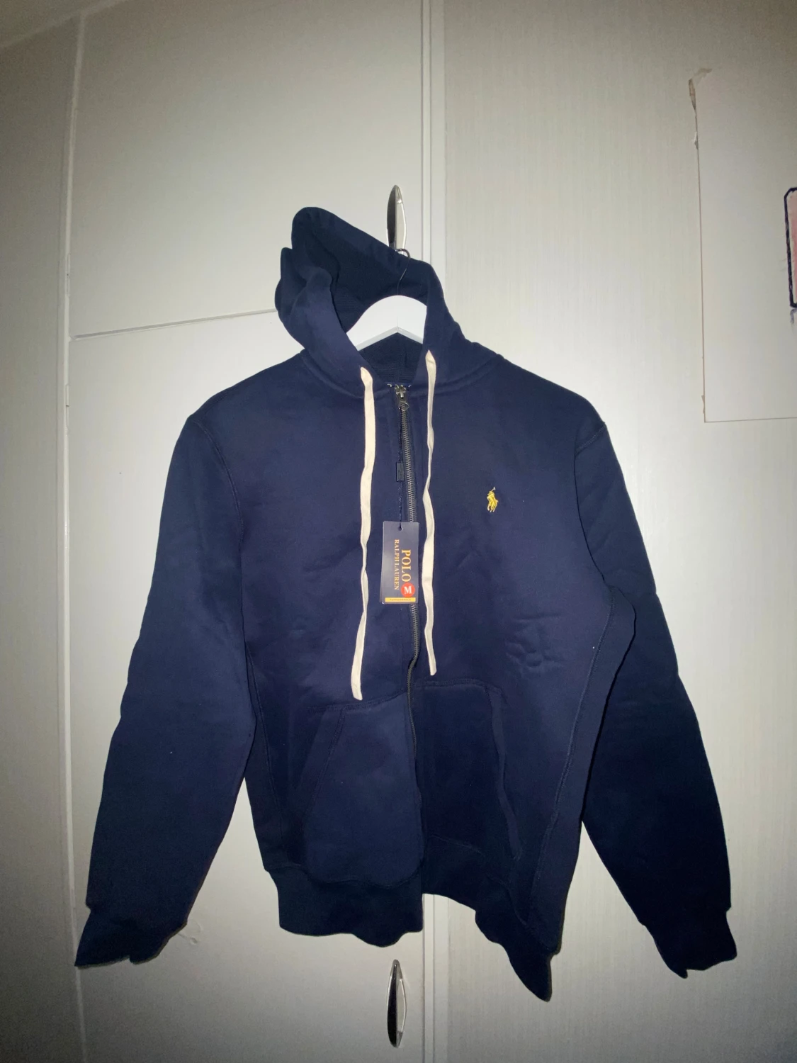 Marinblå hoodie från Polo Ralph Lauren