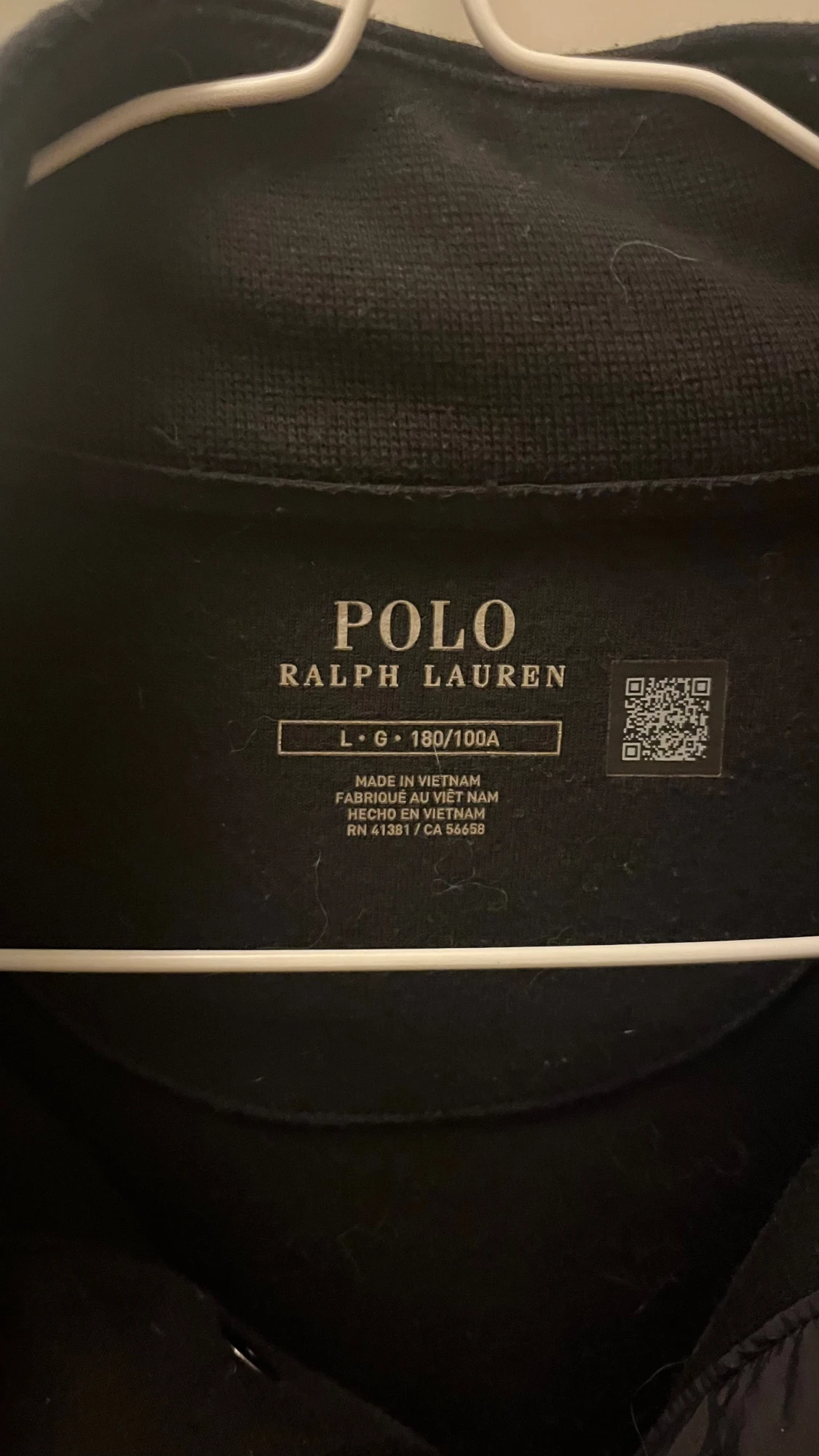 Svart långärmad tröja Polo Ralph Lauren - 1