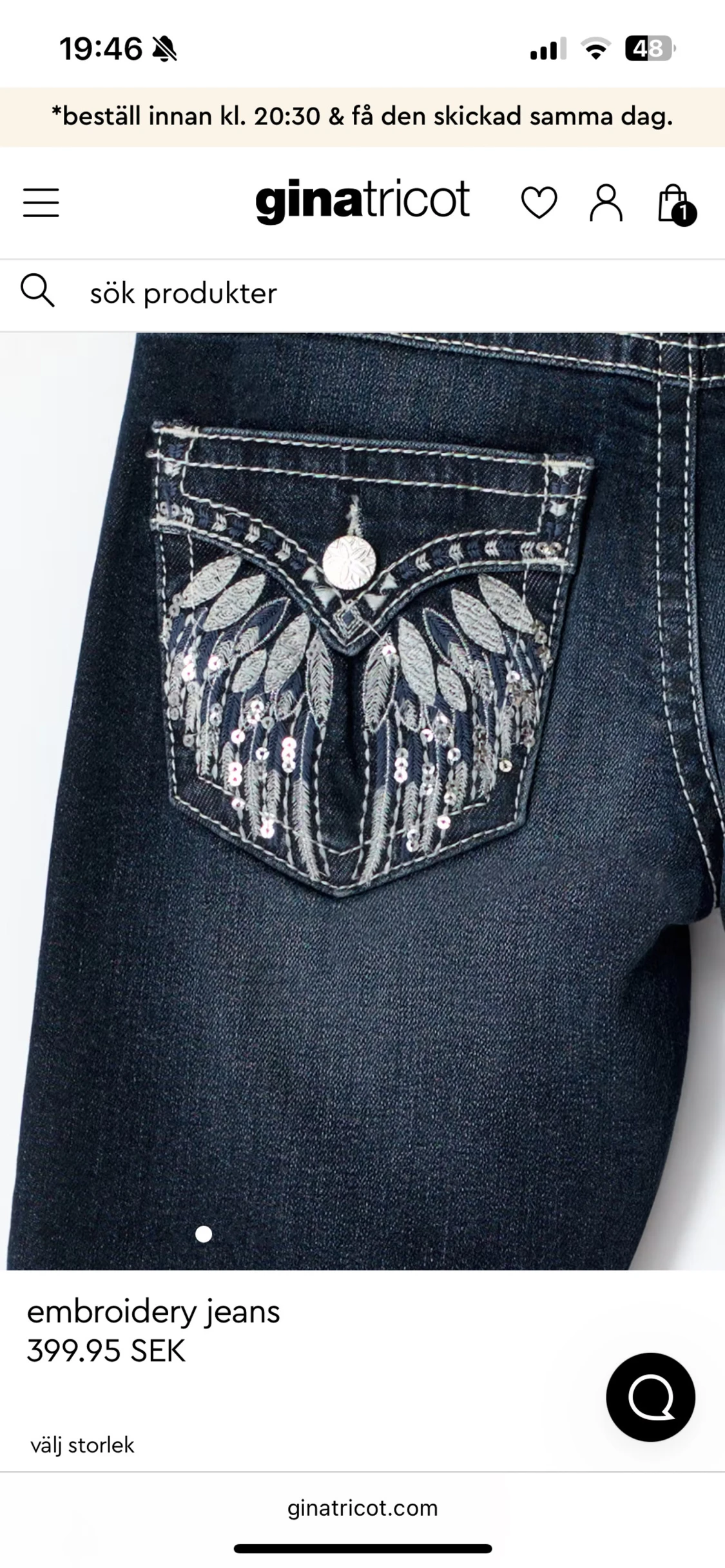 Embroidery Jeans 14+ - 4