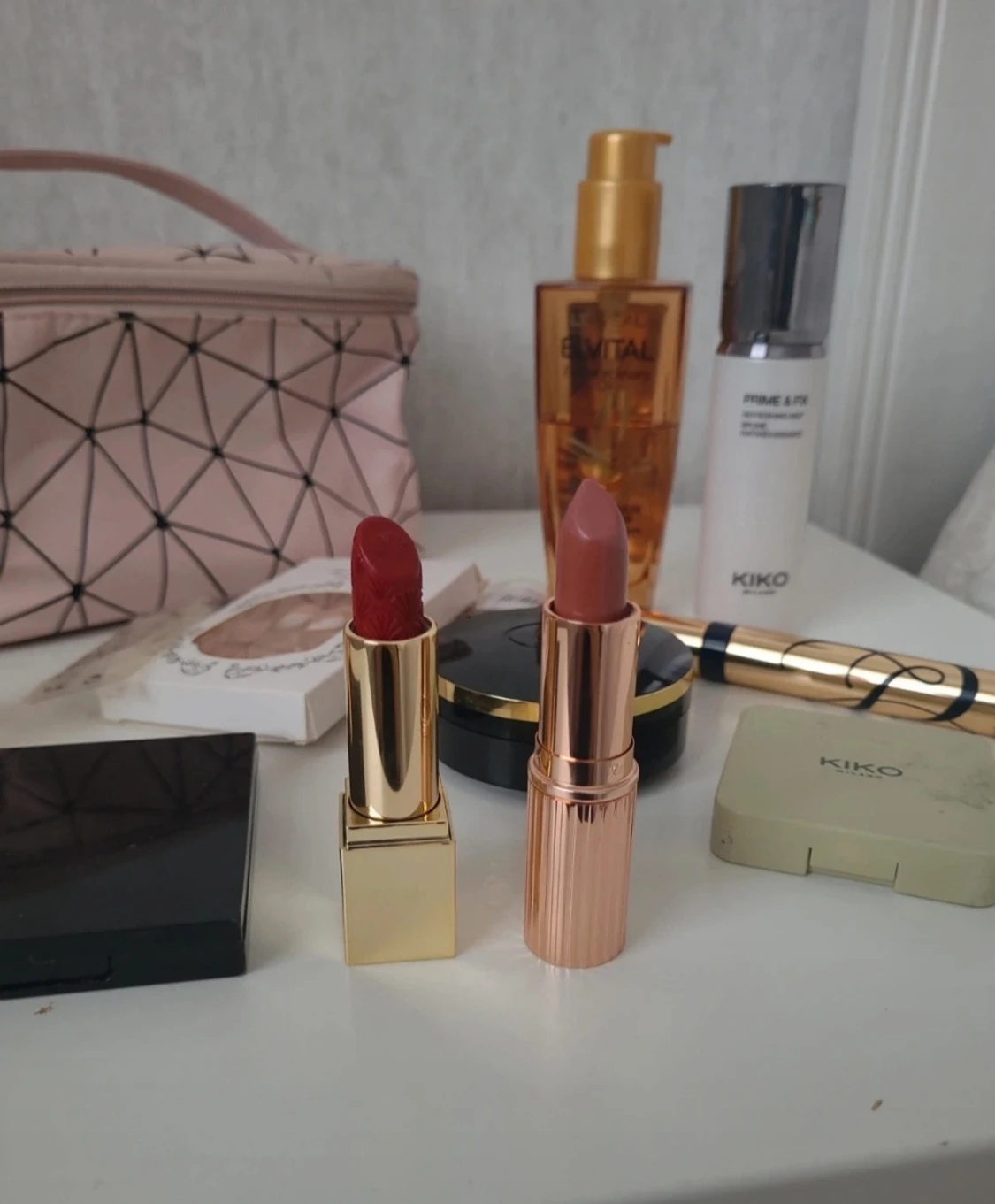 Sminkpaket med KIKO, Estée Lauder & palett - 1