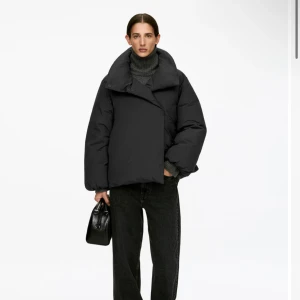 Svart pufferjacka med hög krage - Säljer den här jackan från Arket! Inköptes i höstas och har knappt använts, den är alltså i så gott som nyskick! Nypris 2590kr säljer för 2000, priset kan diskuteras.