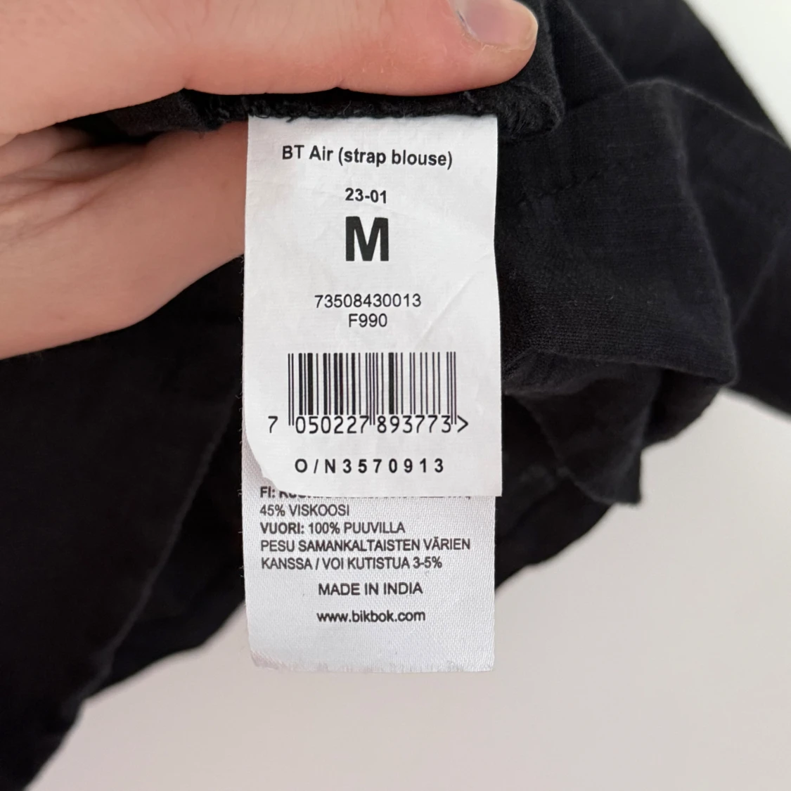 Svart top - 4
