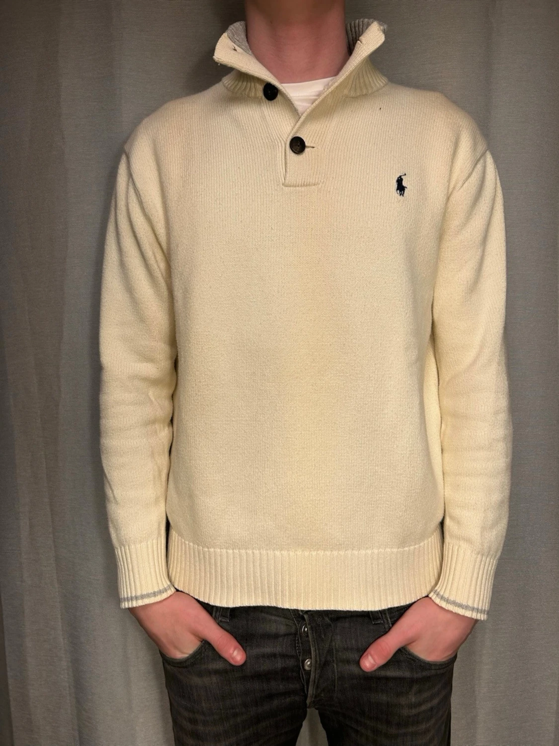 Stickad Ralph lauren tröja 