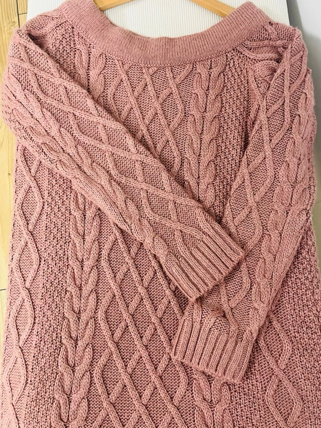 Rosa stickad tröja från NA-KD - 2