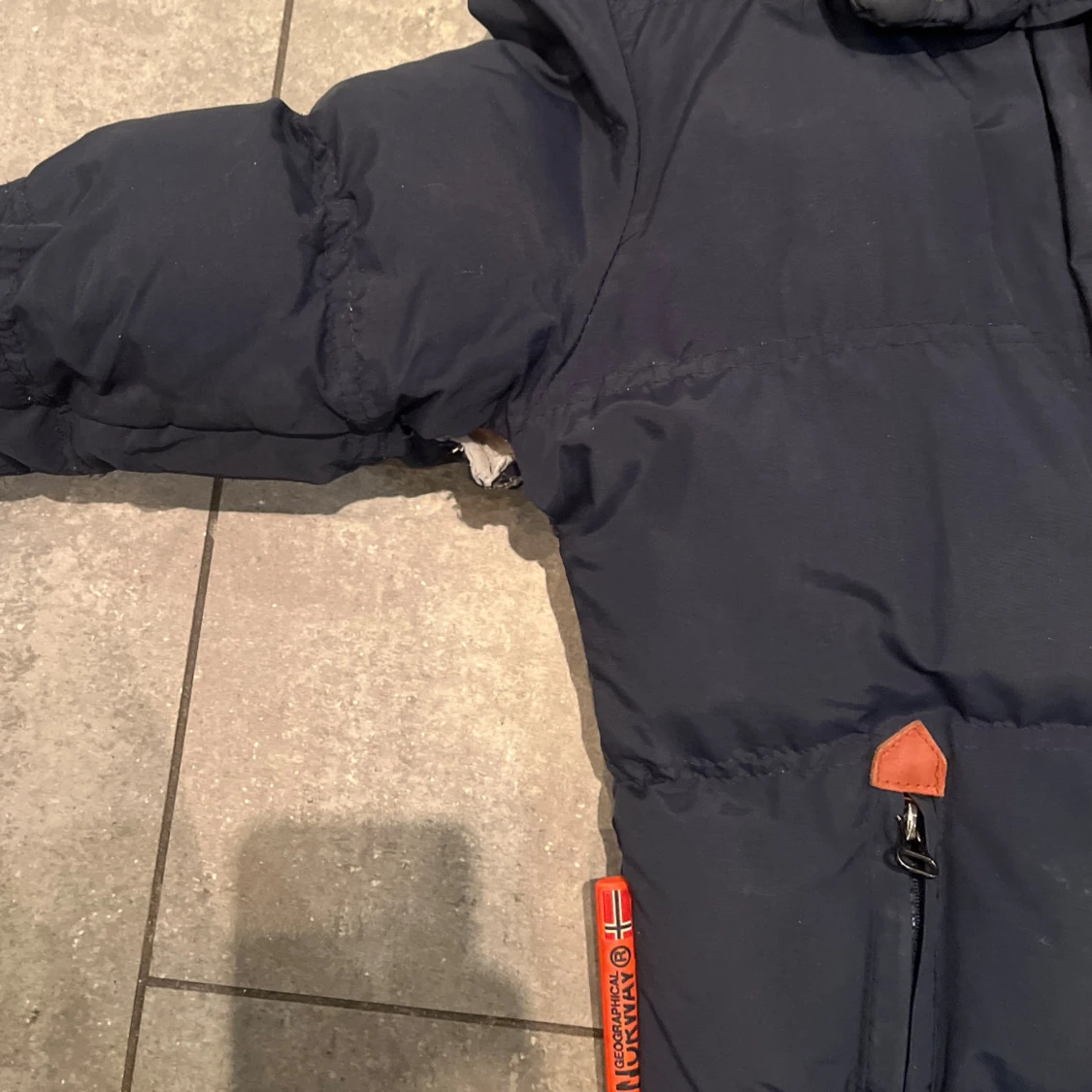 Mörkblå pufferjacka Geographical Norway - 4