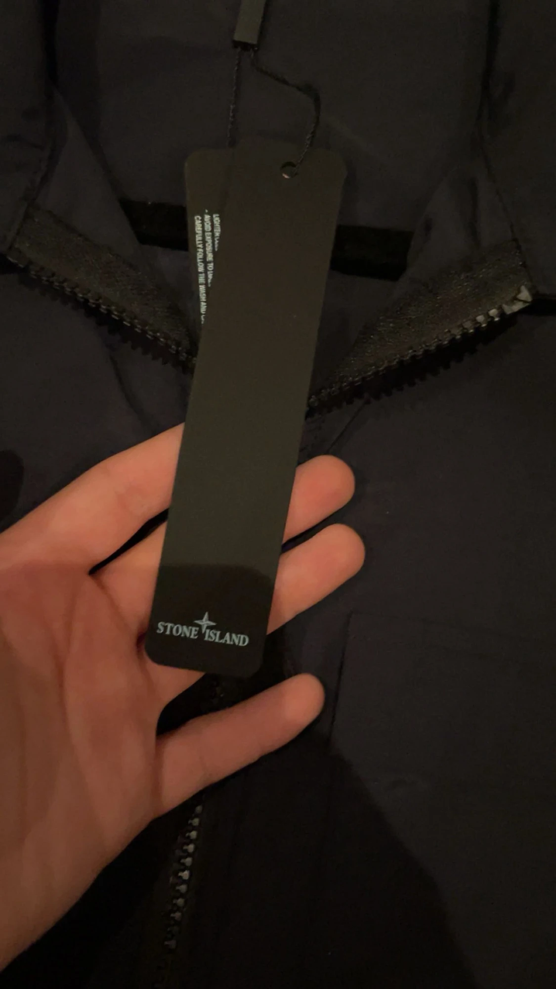 Mörkblå overshirt från Stone Island - 2