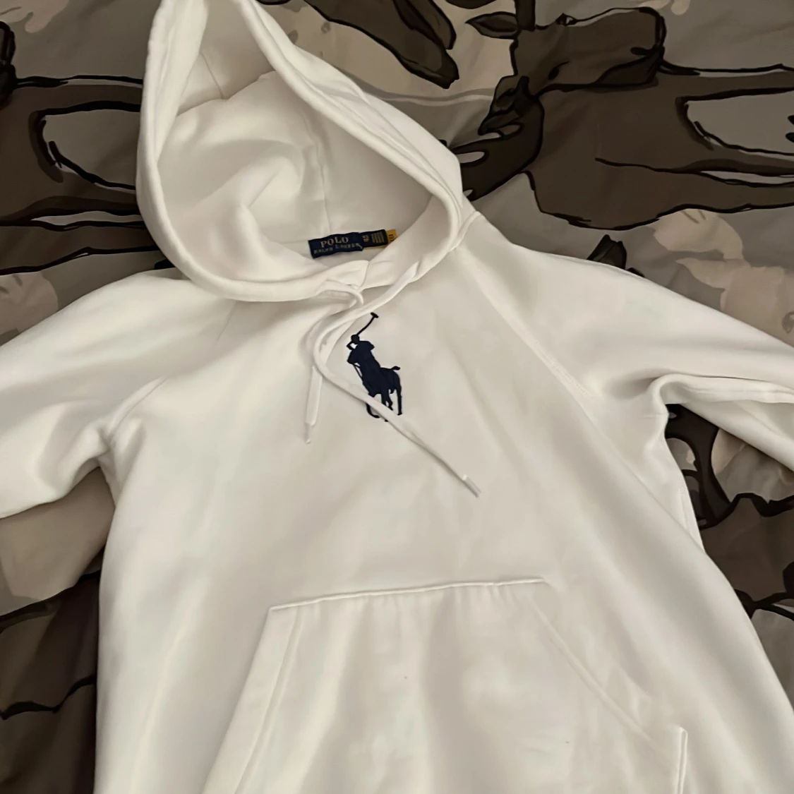Vit hoodie från Polo Ralph Lauren XS - 2