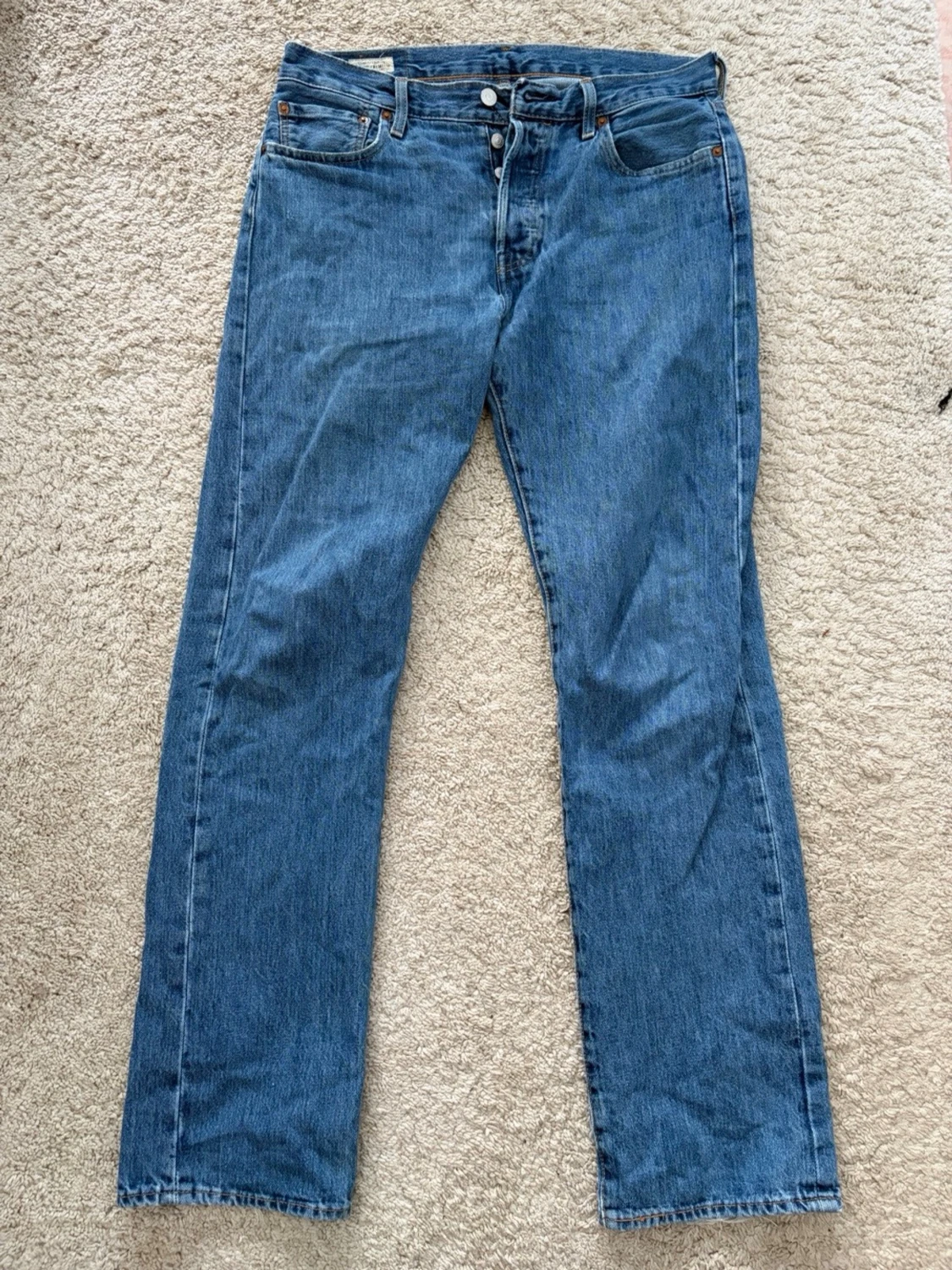Levis 501 mörkblåa 33x34 - 1