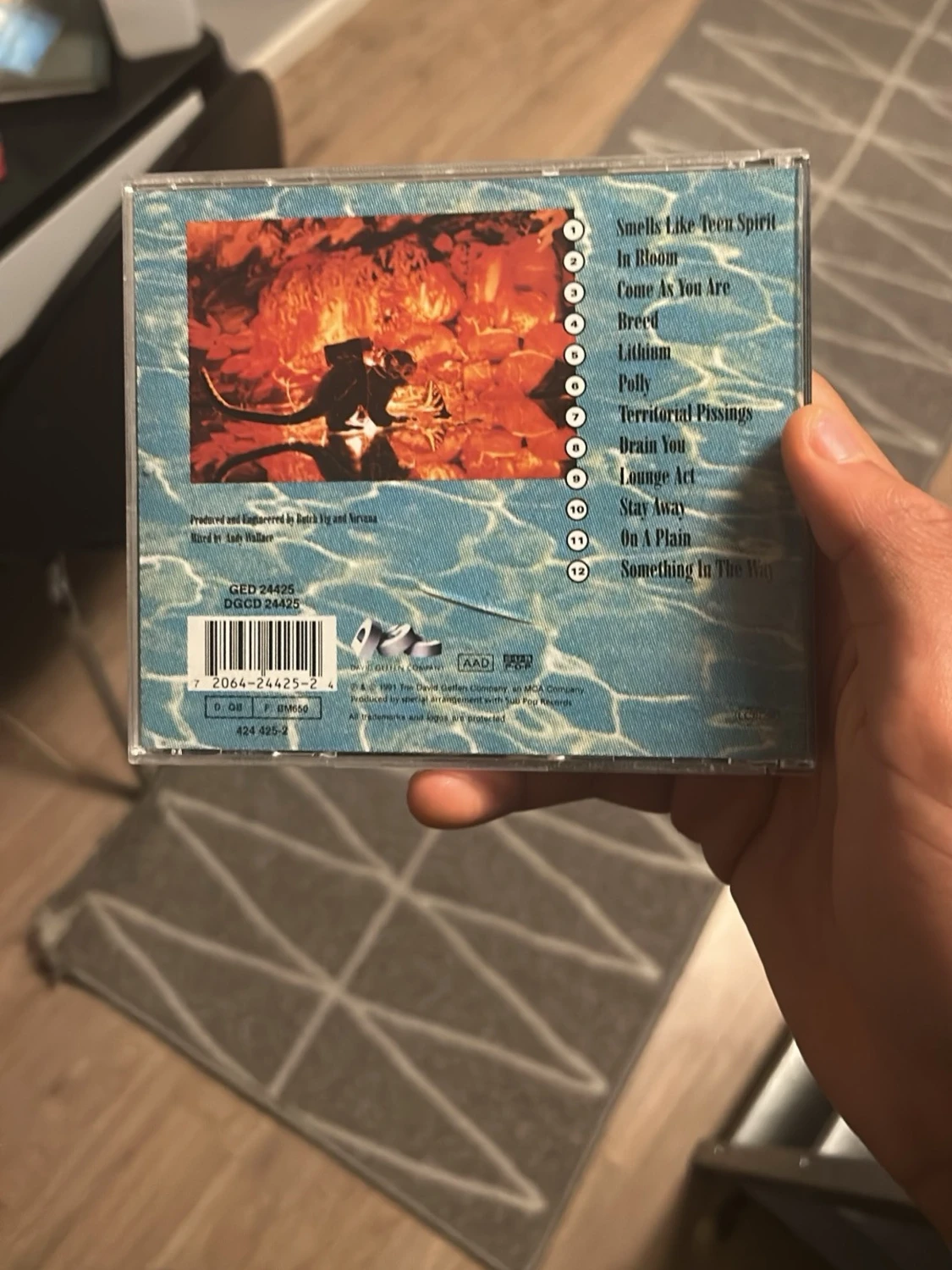 Nirvana nevermind cd - 1