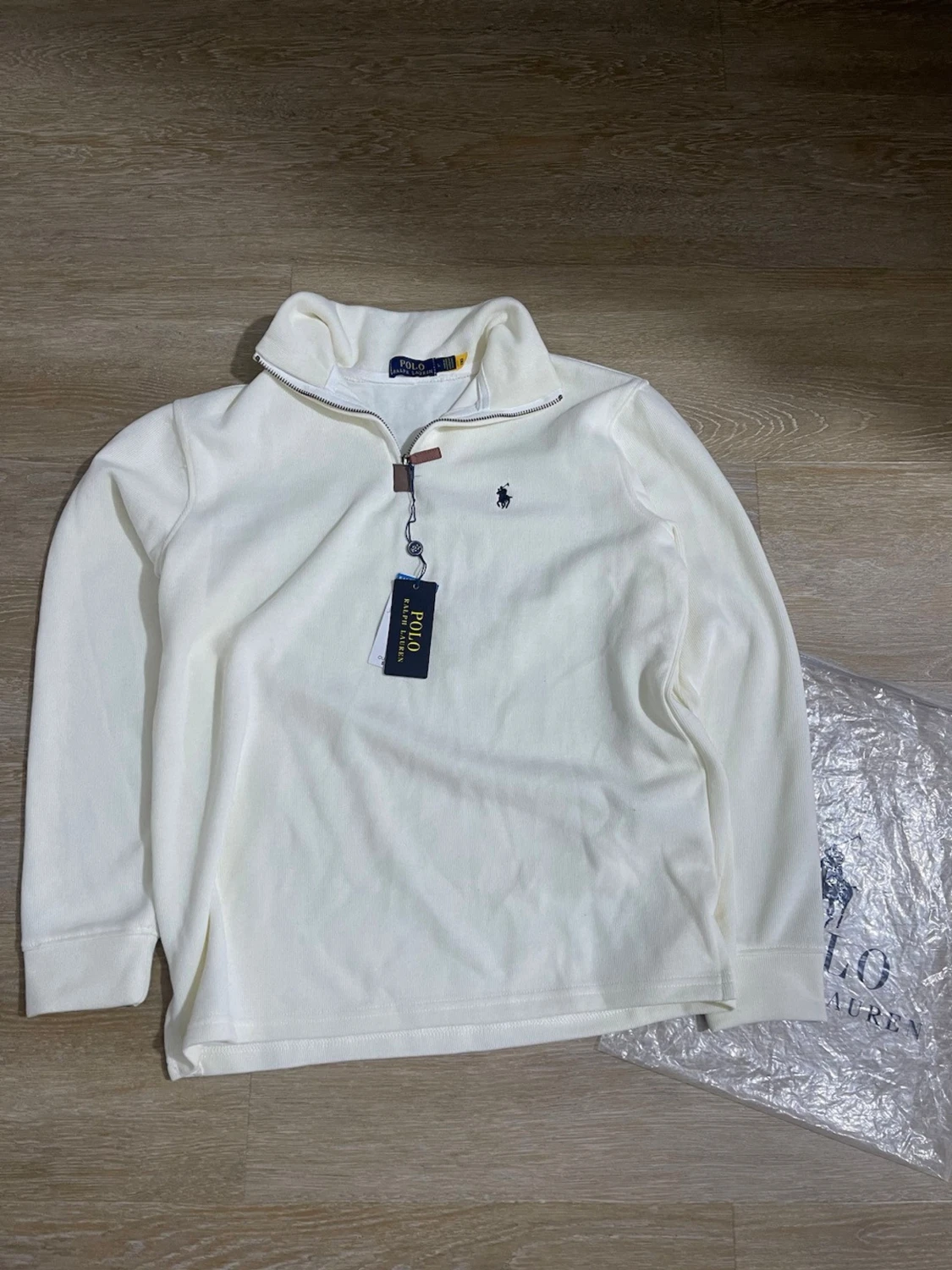 Vit halvzip från Polo Ralph Lauren - 1