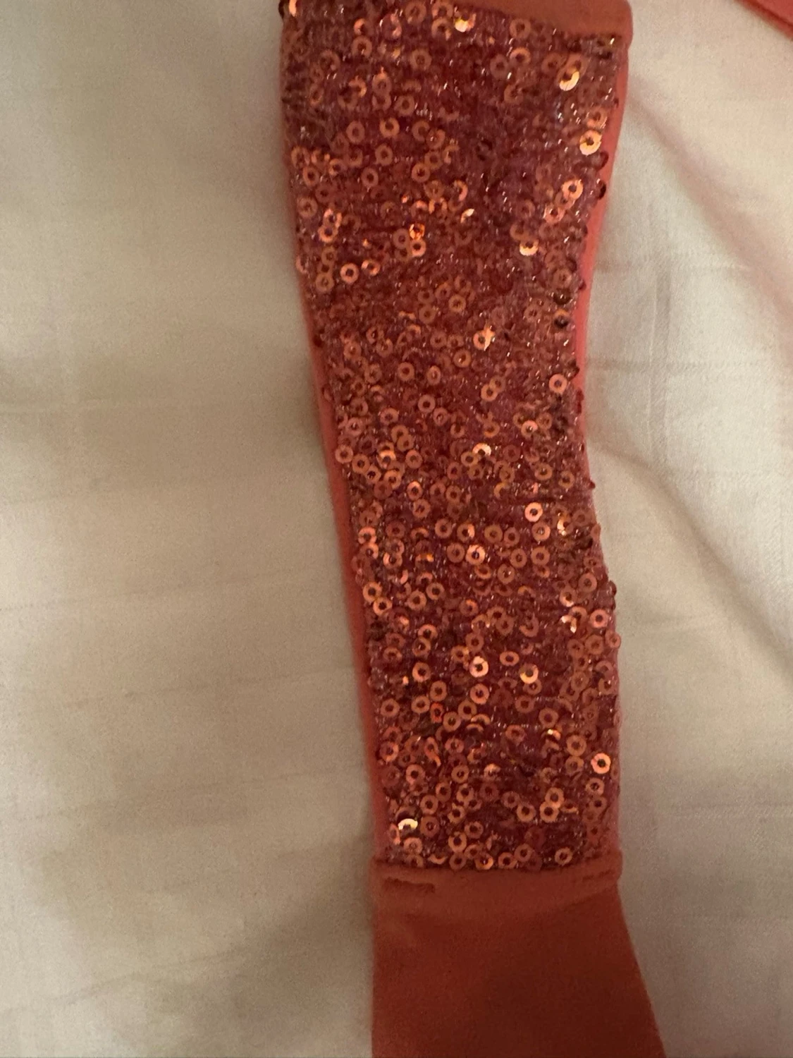 Rosa glittrig bikiniunderdel från calzedonia - 2