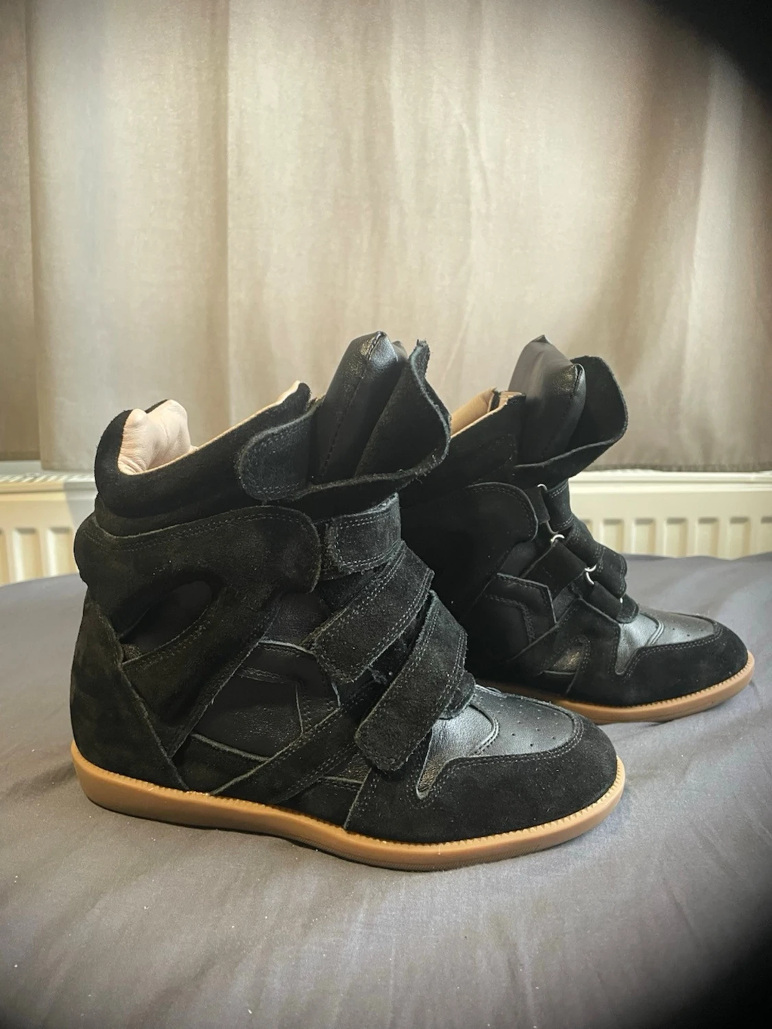 Isabel Marant Svarta high top sneakers - 2