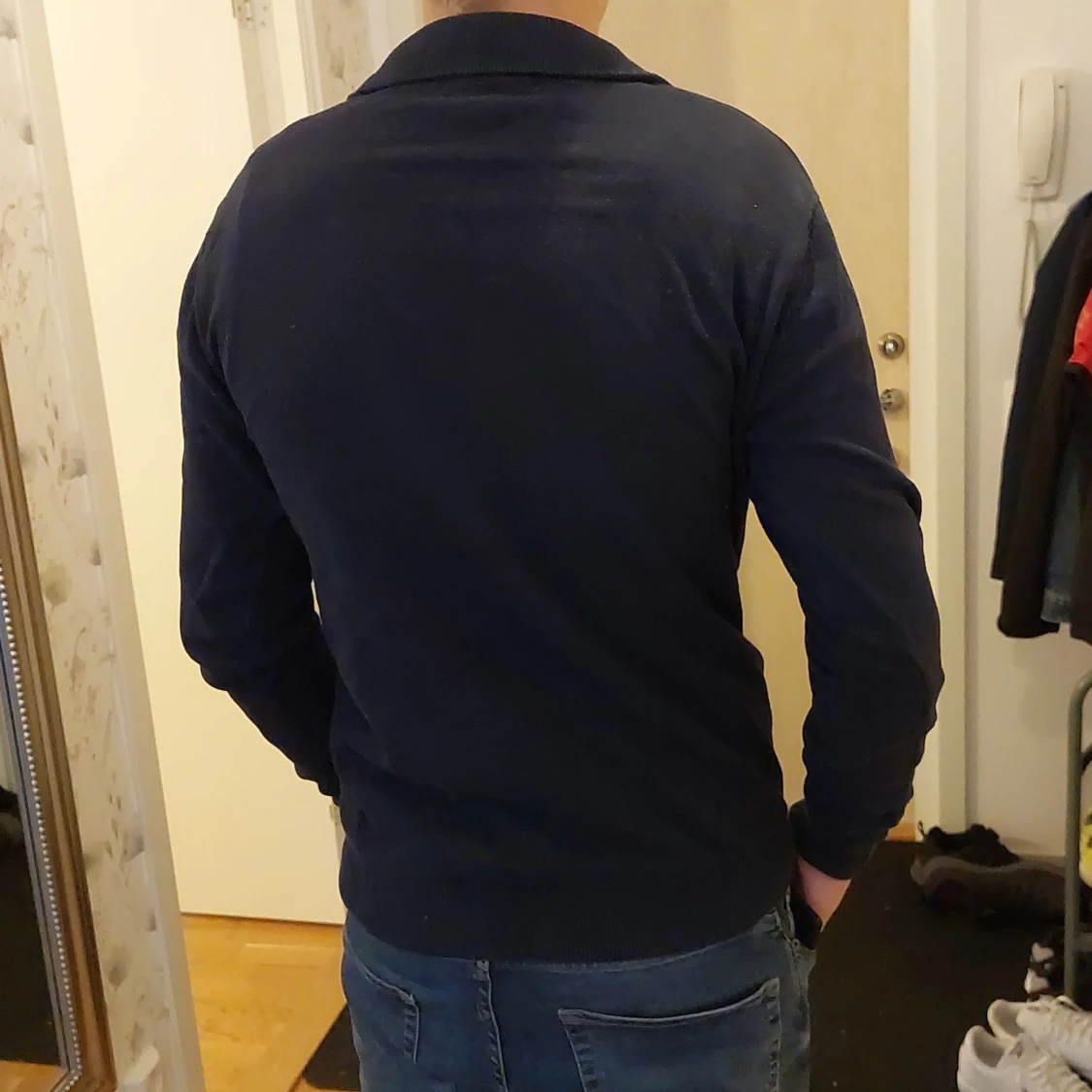 Mörkblå half zip från U.S. Polo Assn. - 1