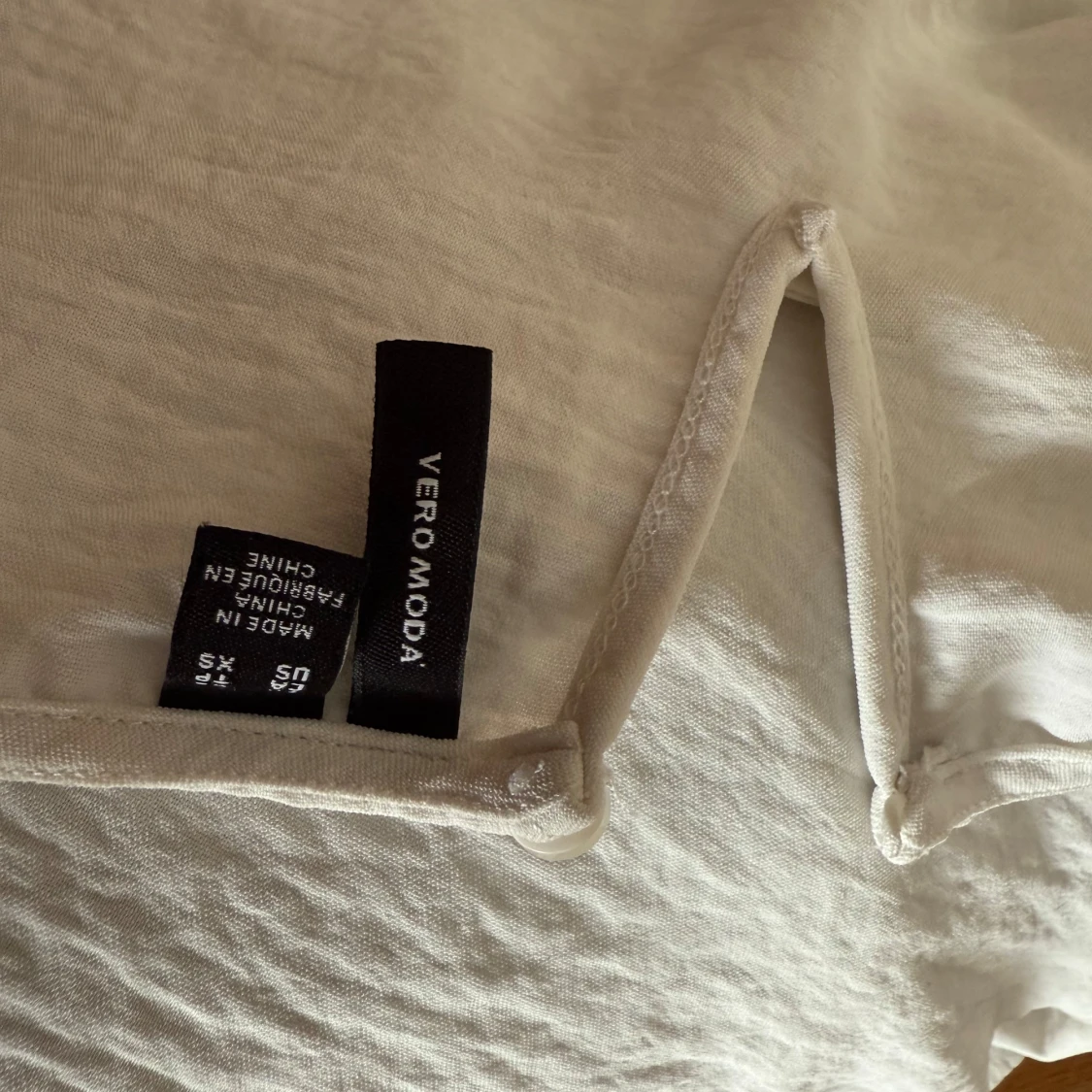 Vit långärmad topp från Vero Moda - 1