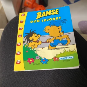 Bamse och lejonet - Följ med Bamse och hans vänner på ett spännande äventyr! Den här färgglada miniboken bjuder på roliga bilder och lättläst text, perfekt för unga läsare som gillar berättelser om vänskap, upptäckter och nya platser.