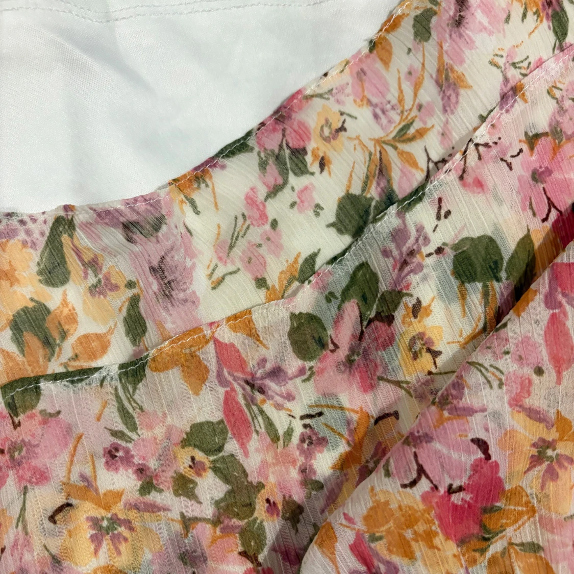 Blommig kortkjol från Primark - 4