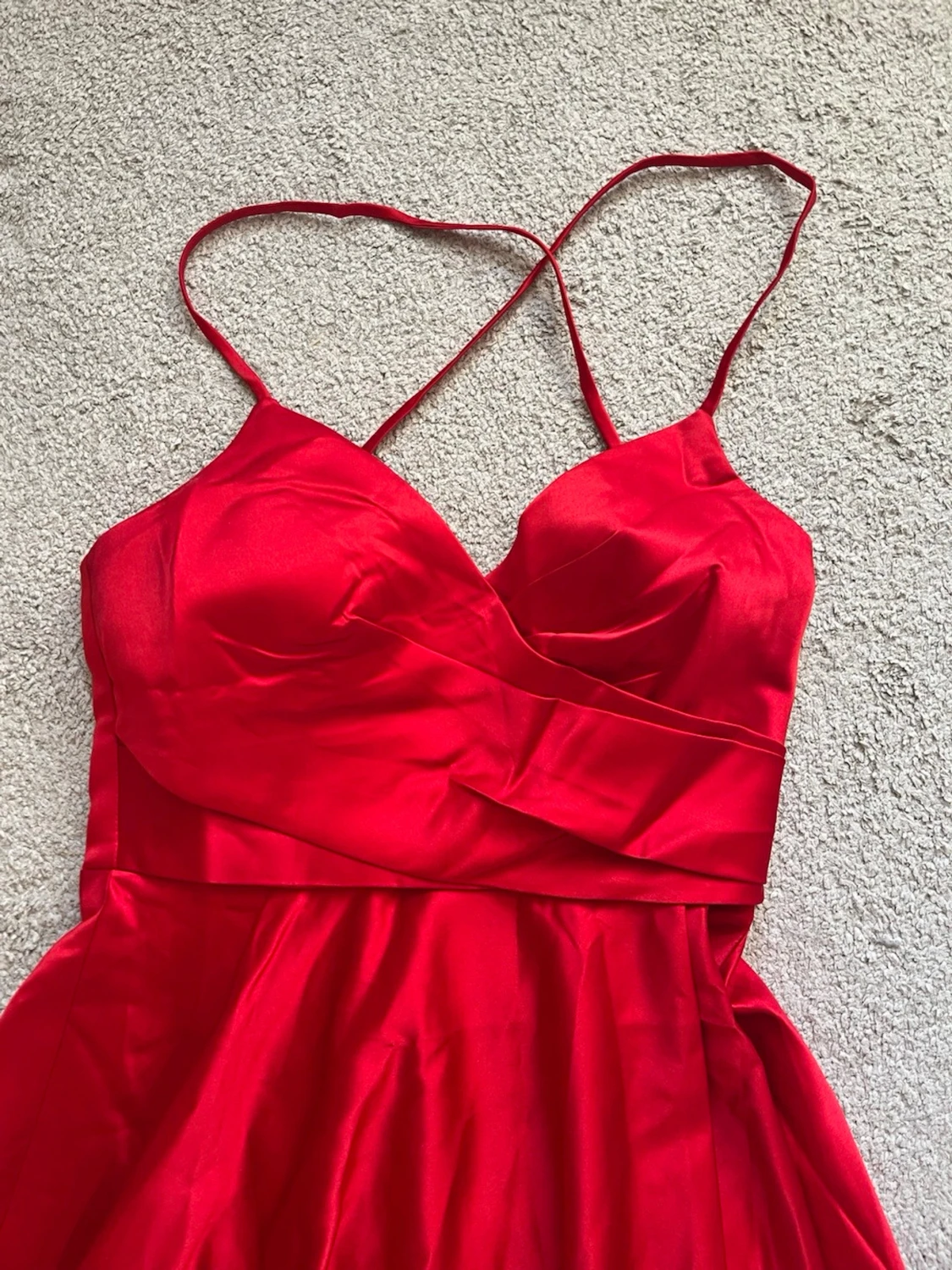 Röd balklänning - 3