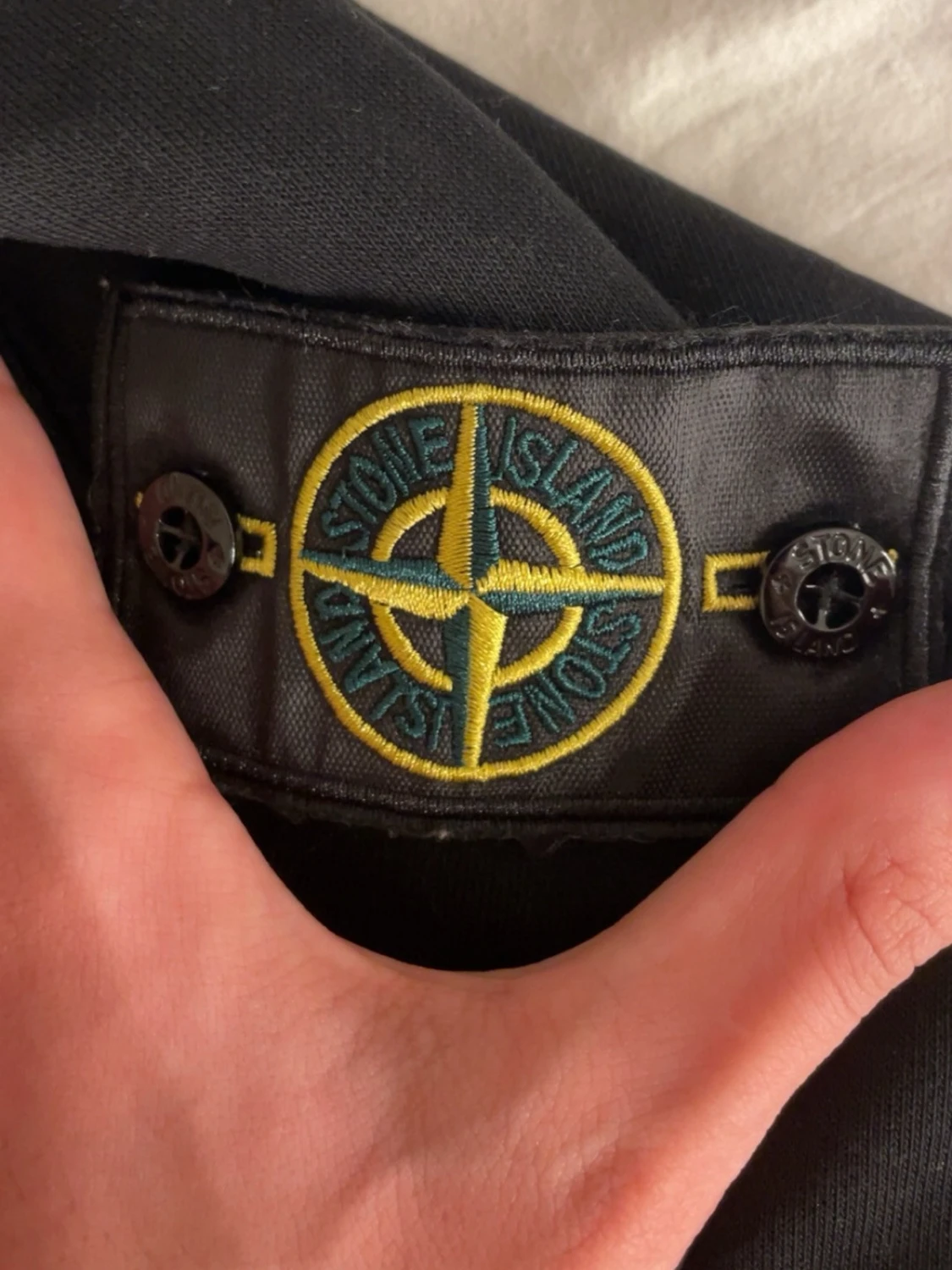 Svart sweatshirt från Stone Island - 2