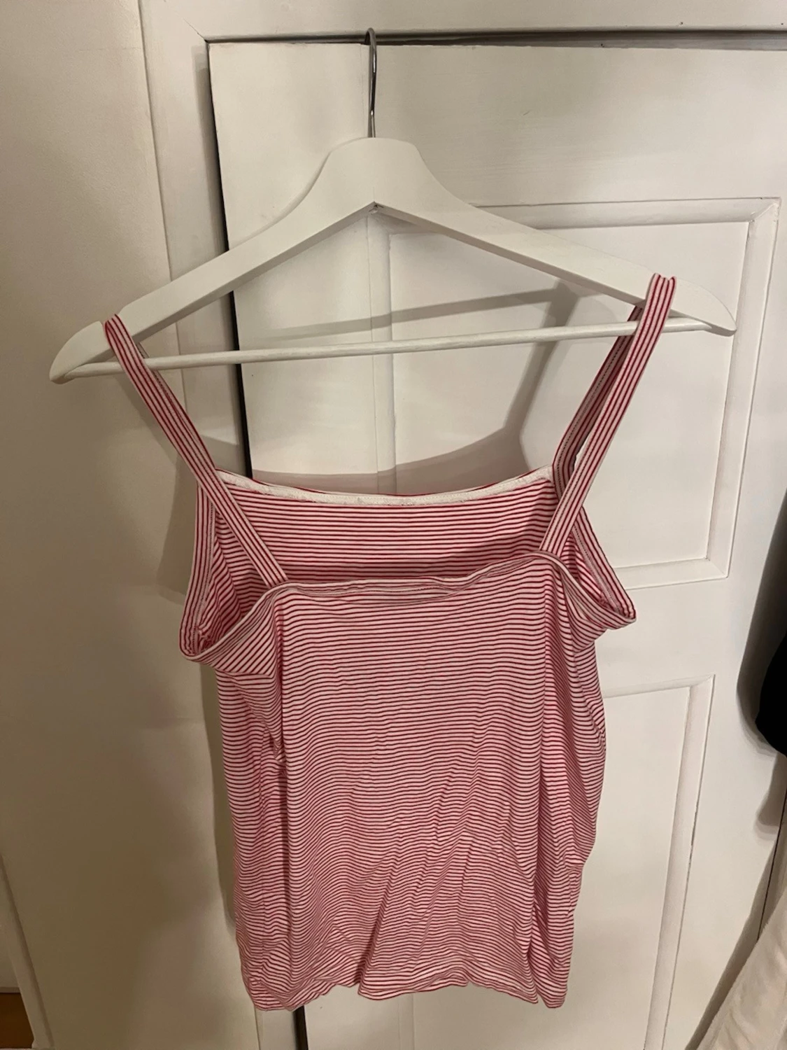 Randig röd och vit linnetopp Twilfit - 1