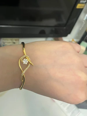 Guldpläterat/gulddoppat armband - Använd 1 gång