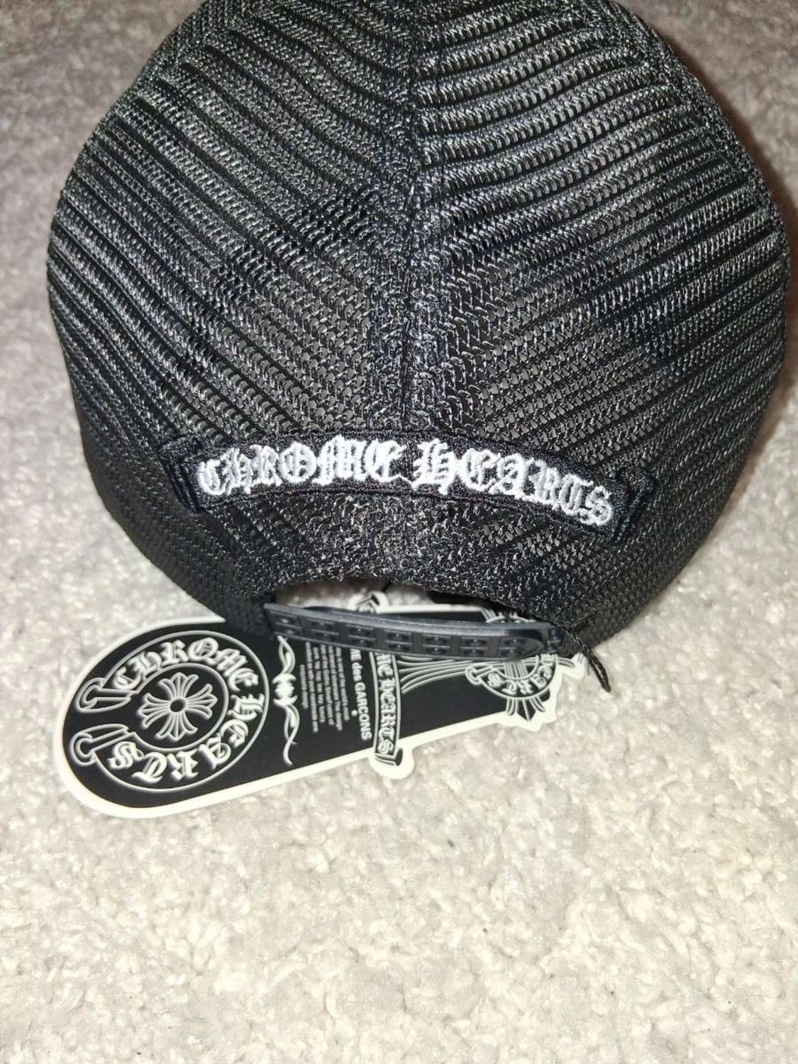 Chrome Hearts svart och vit keps - 2